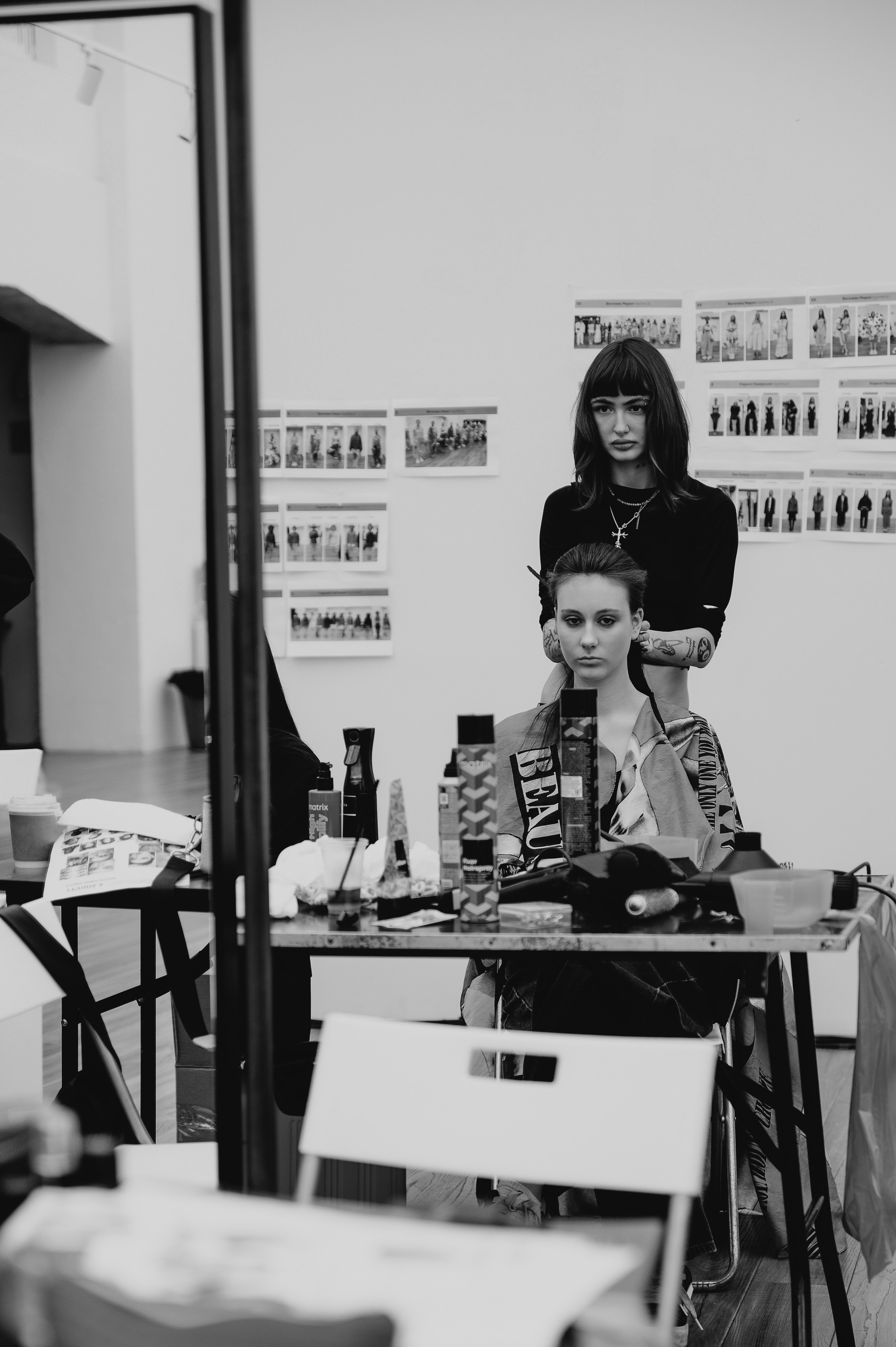 Бекстейдж показа «Новые Имена» собака.ru|ДЛТ. Портретный и репортажный фотограф в Санкт-Петербурге