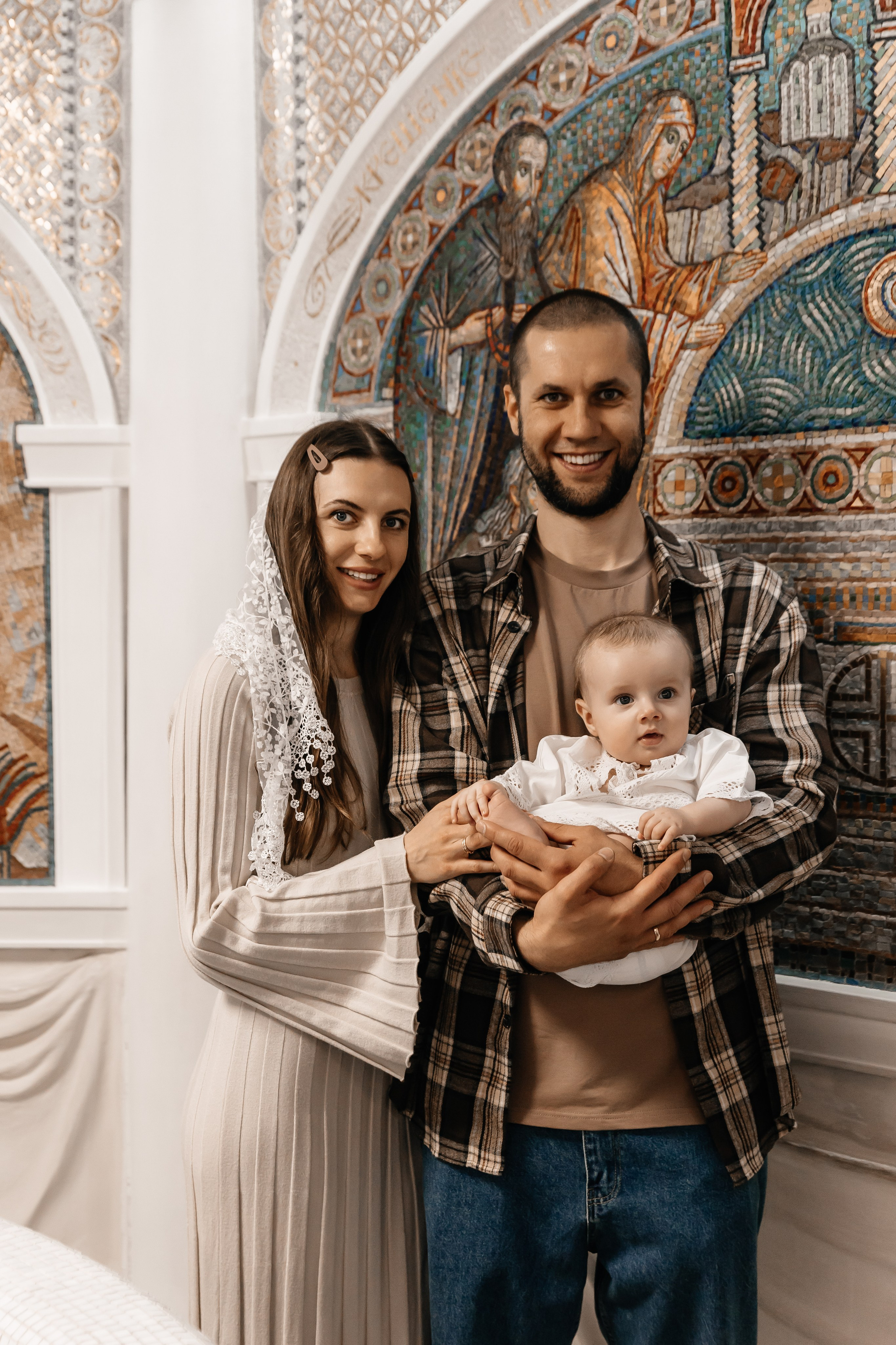 Крещение Леона. Семейный фотограф Минск Усова Ольга