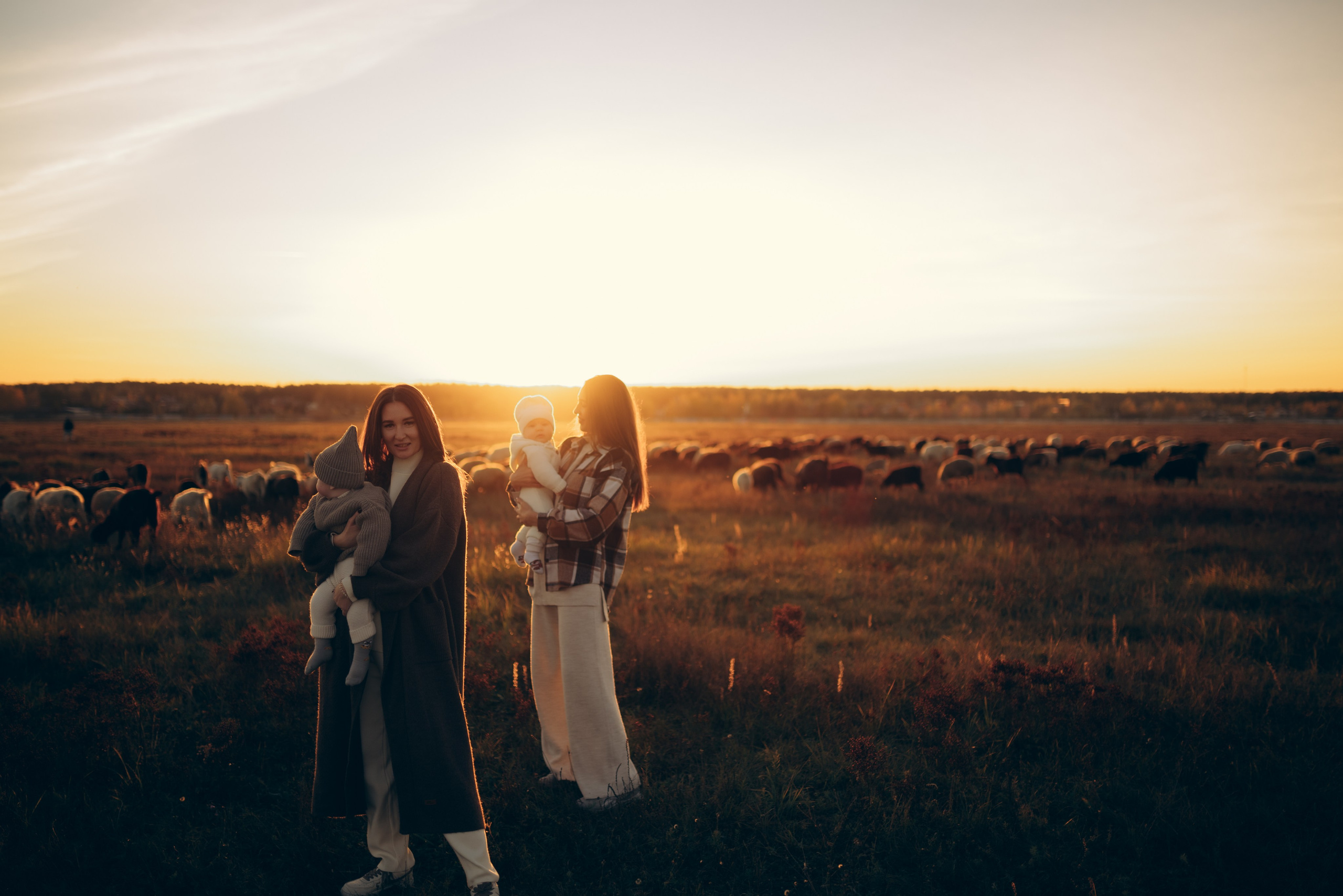 Встреча заката. Семейный и детский фотограф в Щелково Алена Дробот