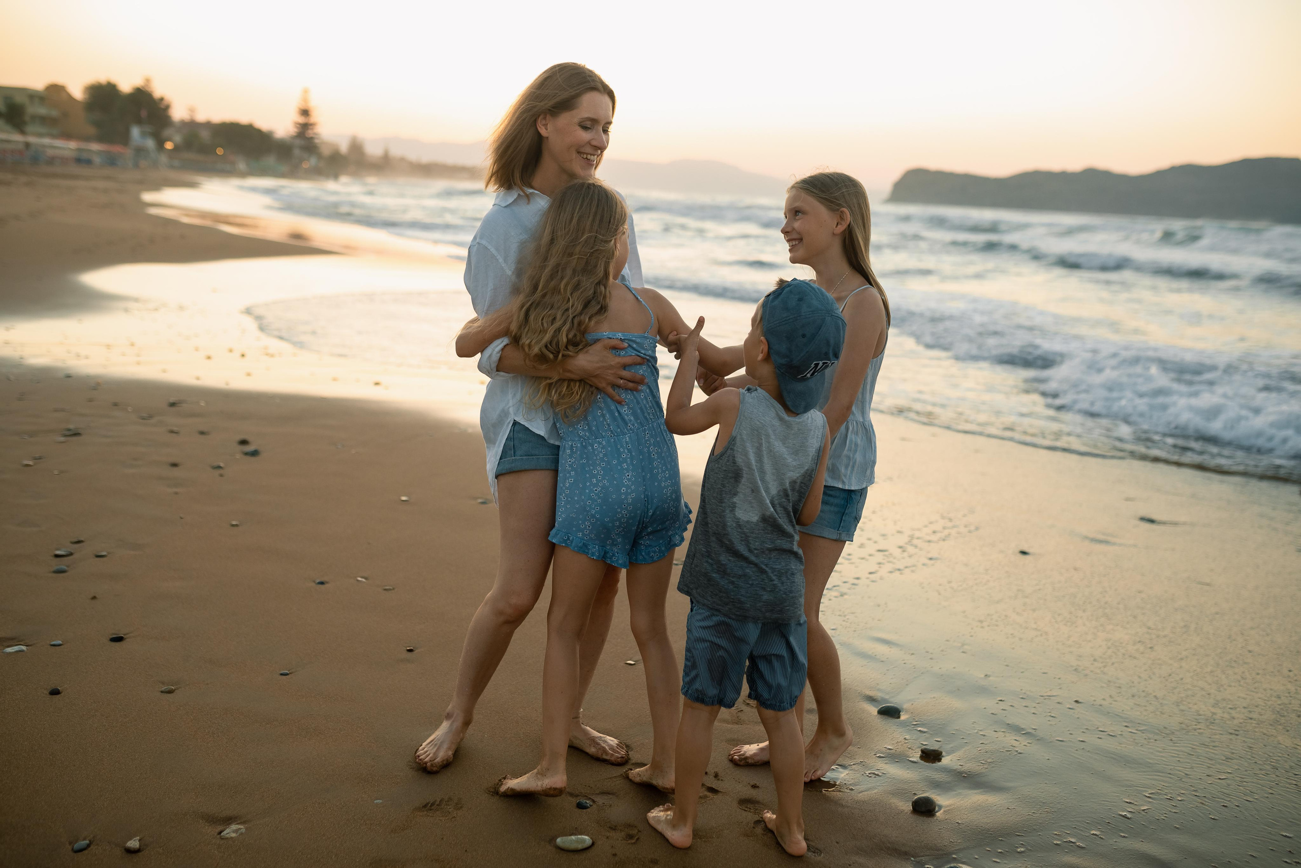 Фотосессия на море. Женский семейный фотограф Тула Москва Захарова Анна