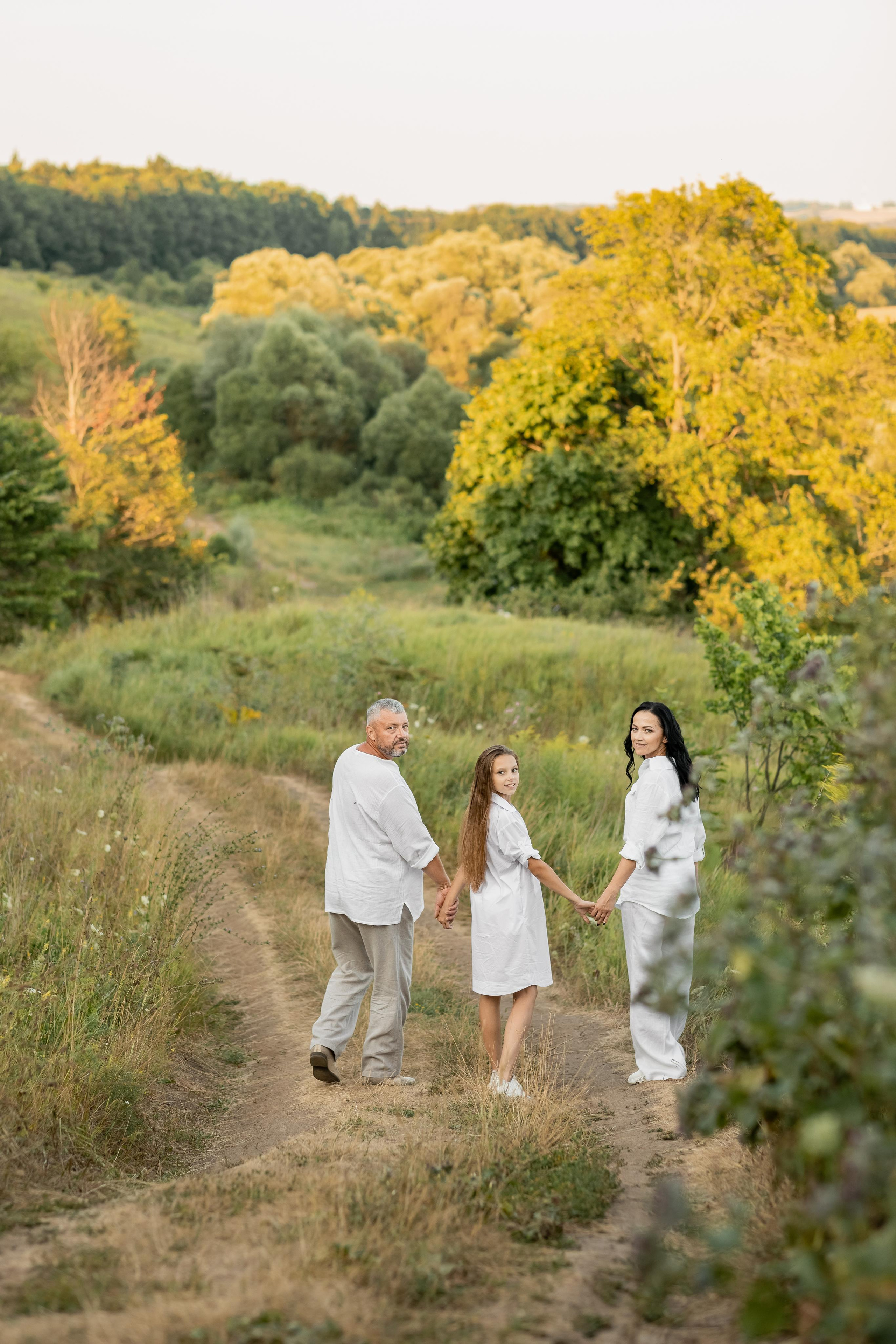 Фотосессия для Владимира, Ангелины, Эвелины. Женский семейный фотограф Тула Москва Захарова Анна