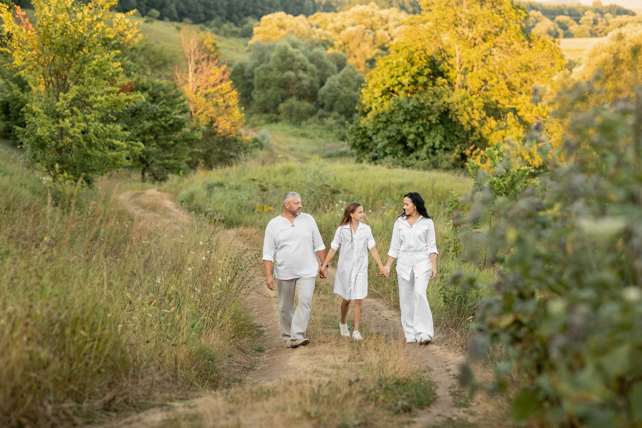 Фотосессия для Владимира, Ангелины, Эвелины. Женский семейный фотограф Тула Москва Захарова Анна