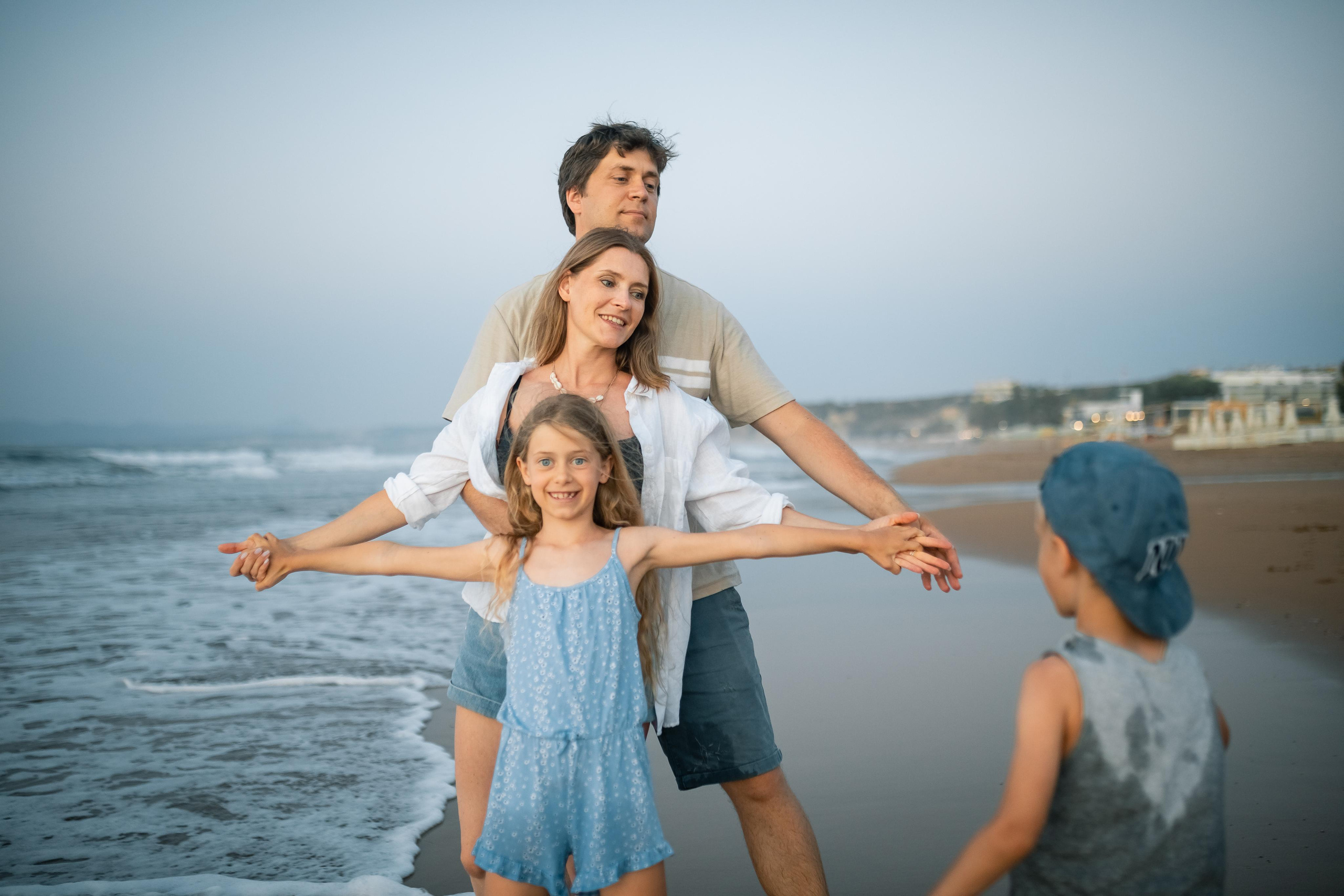 Фотосессия на море. Женский семейный фотограф Тула Москва Захарова Анна