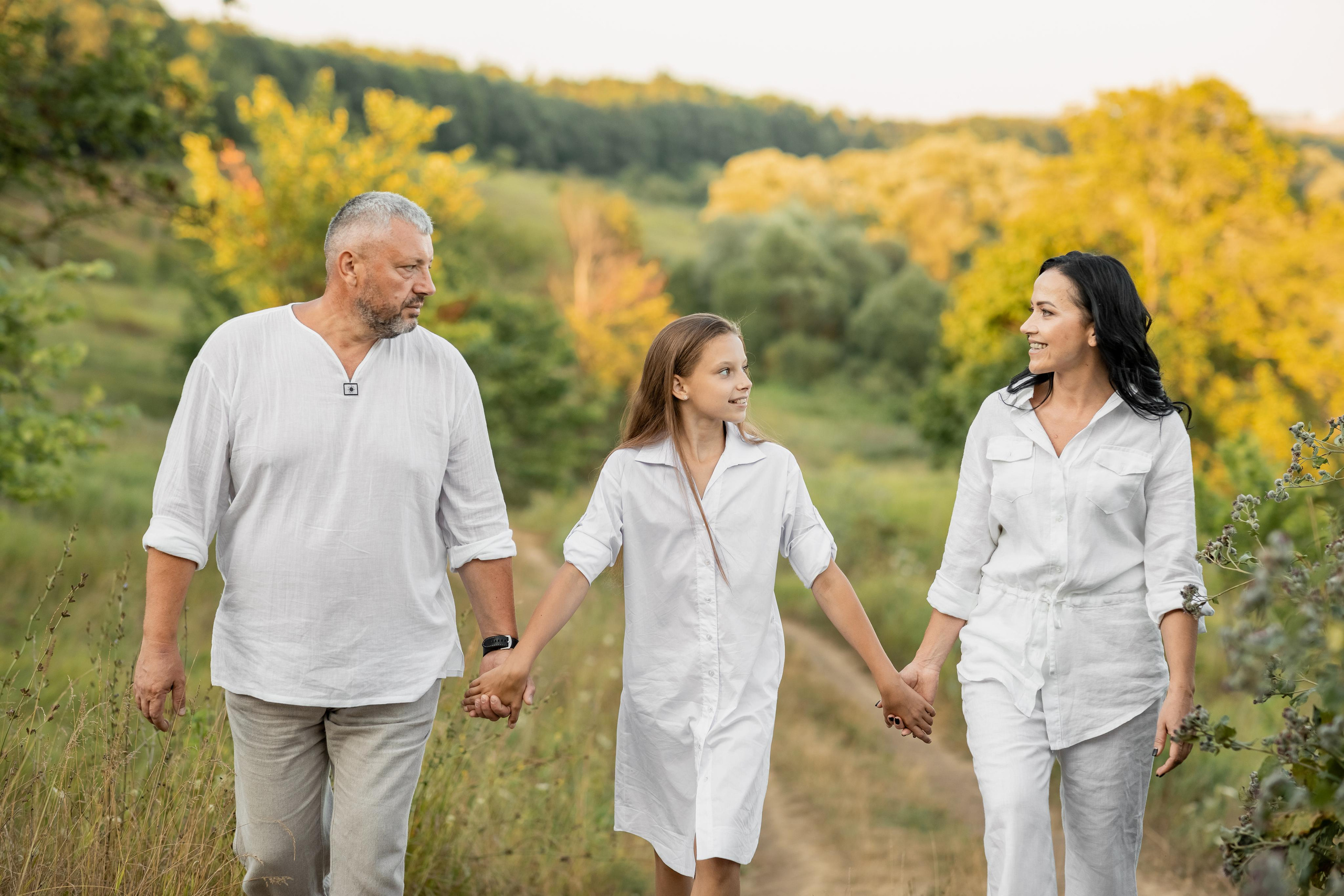 Фотосессия для Владимира, Ангелины, Эвелины. Женский семейный фотограф Тула Москва Захарова Анна