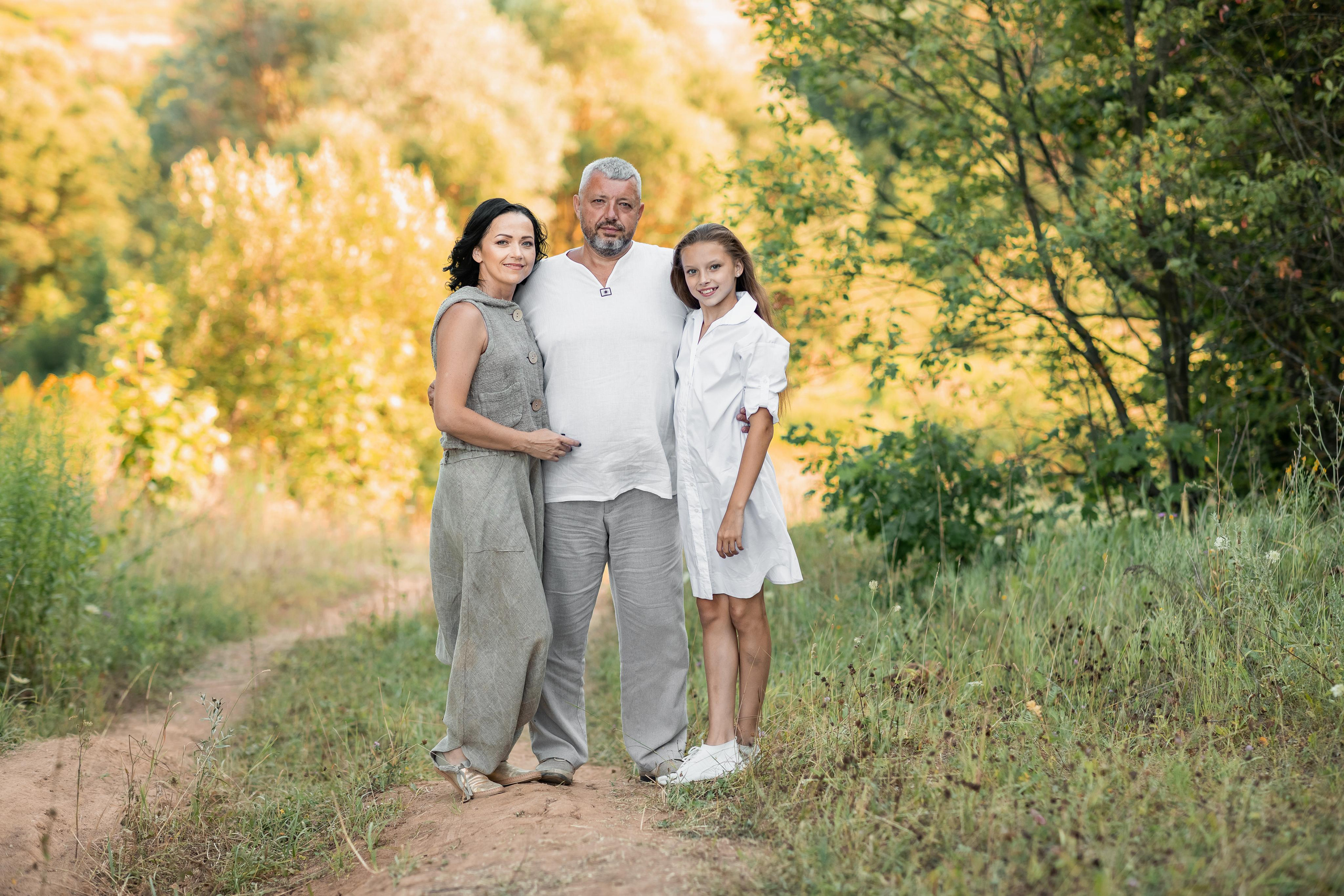 Фотосессия для Владимира, Ангелины, Эвелины. Женский семейный фотограф Тула Москва Захарова Анна