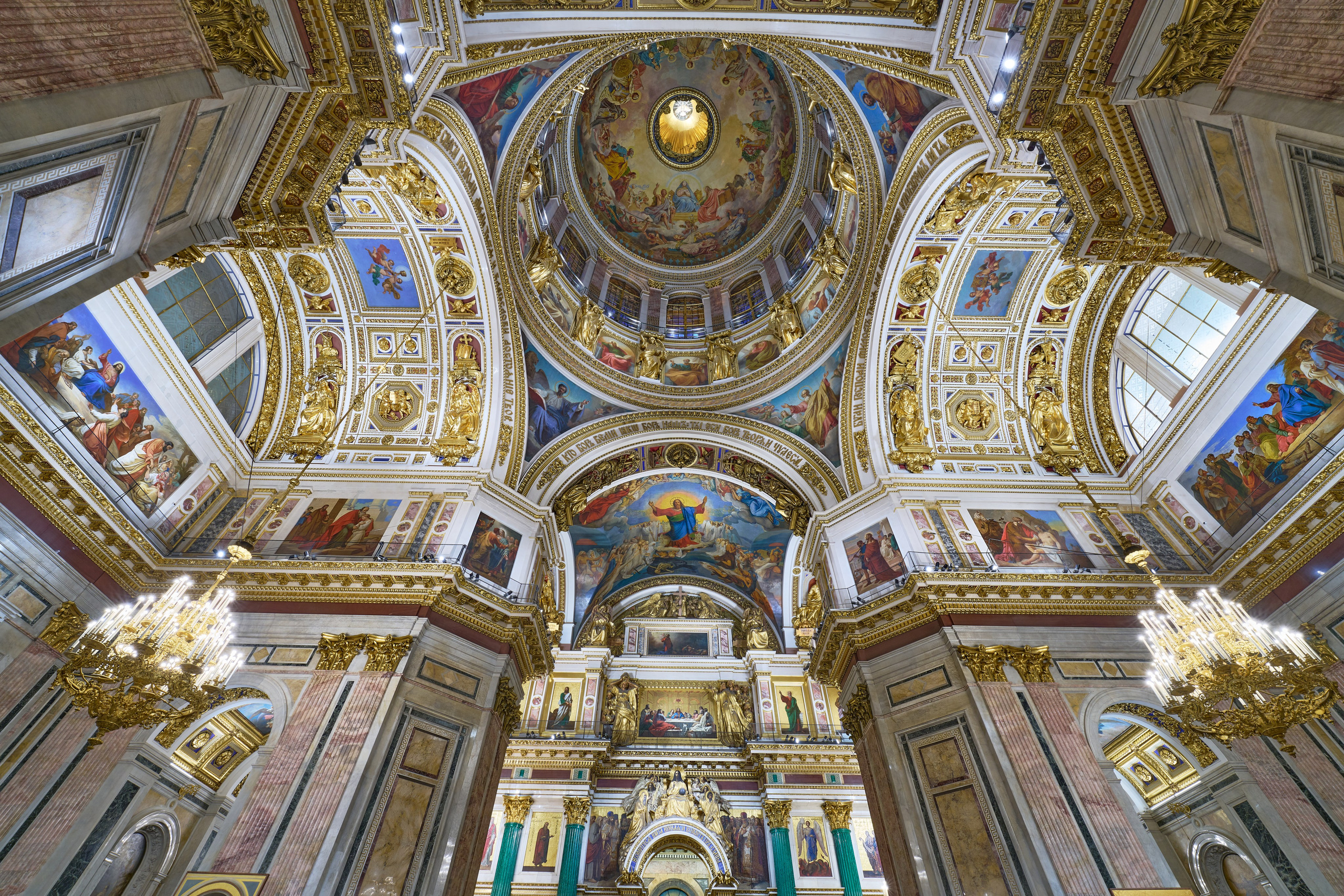 Потолок Исаакиевского собора. Сергей Горшенин — профессиональный фотограф