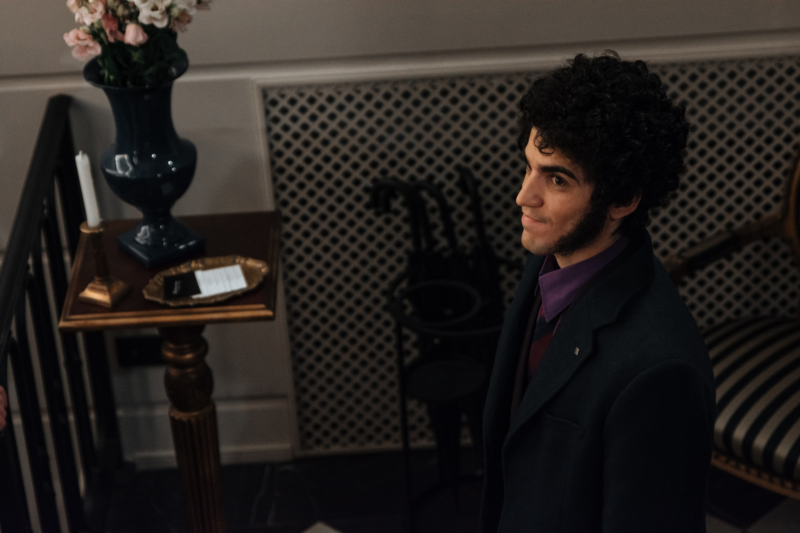 Пушкин в отеле «Оболенский». Съёмка ролика для конкурса. Портретный фотограф в Санкт-Петербурге Дмитриева Наталия