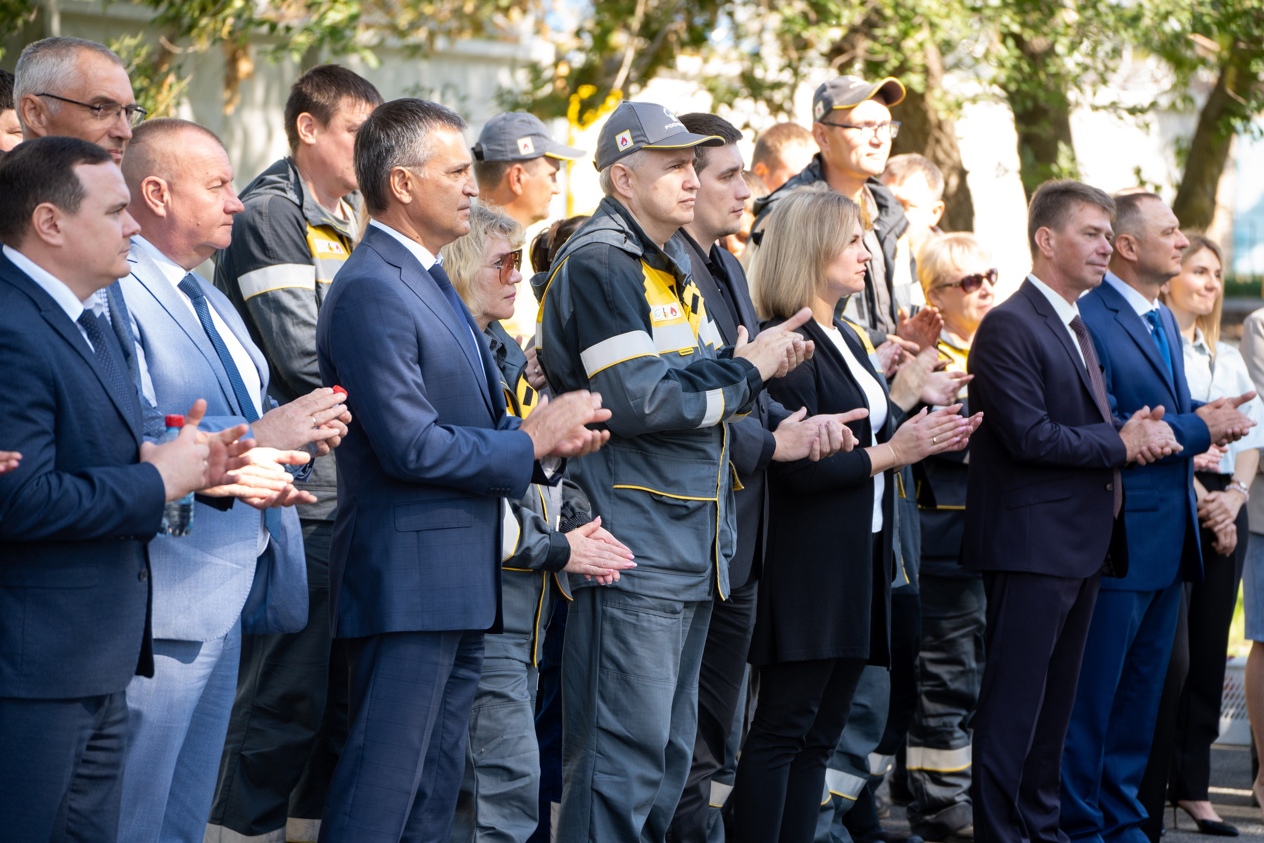 Открытие сквера Снабженца. Фотограф в Самаре Иван Булатов