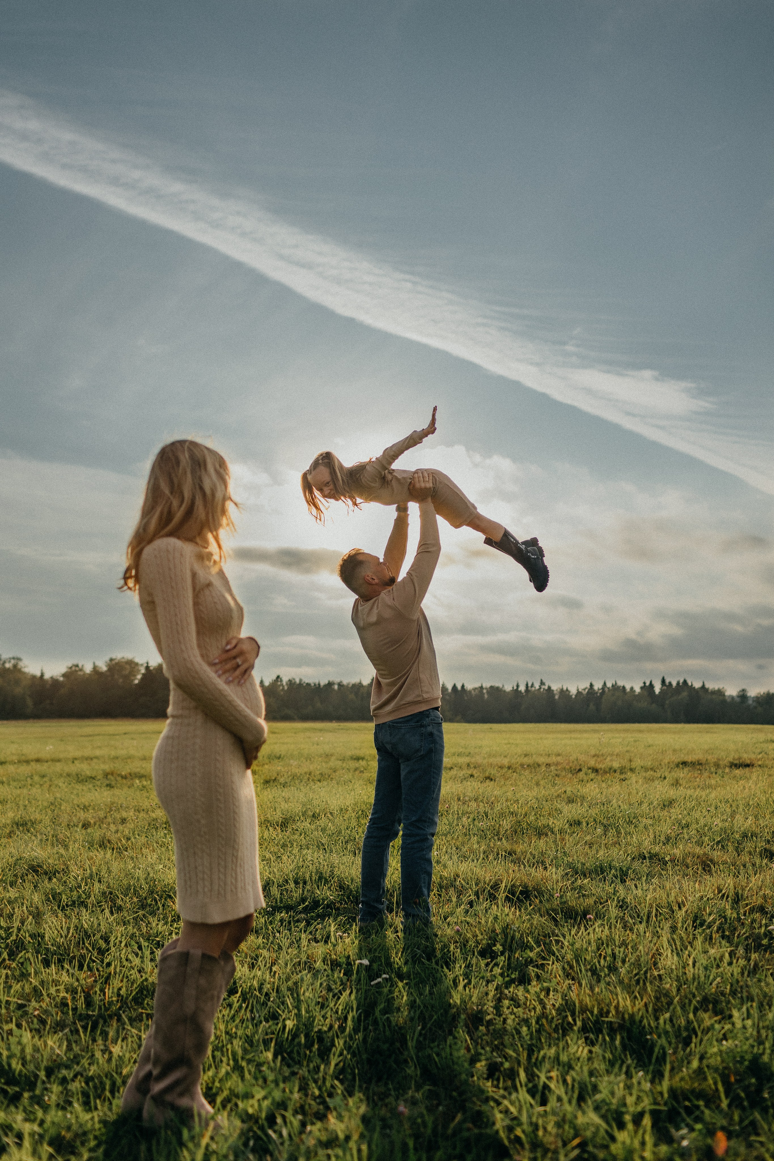 Паша, Наташа и Алиса. Семейный домашний фотограф Москва Зеленоград Настя Маркова