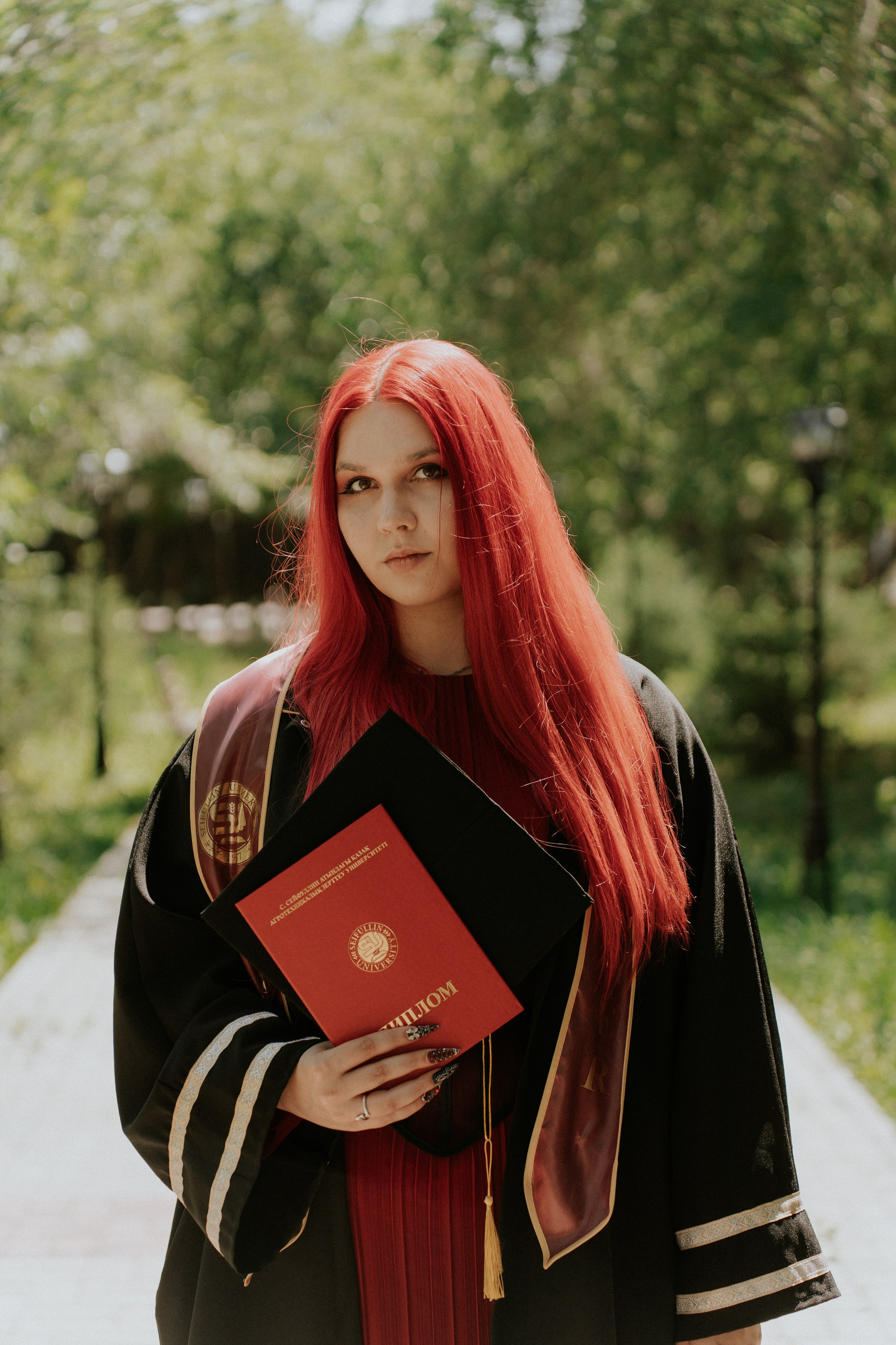 Выпускной Аграрный унивеситет. Крис Богомазова