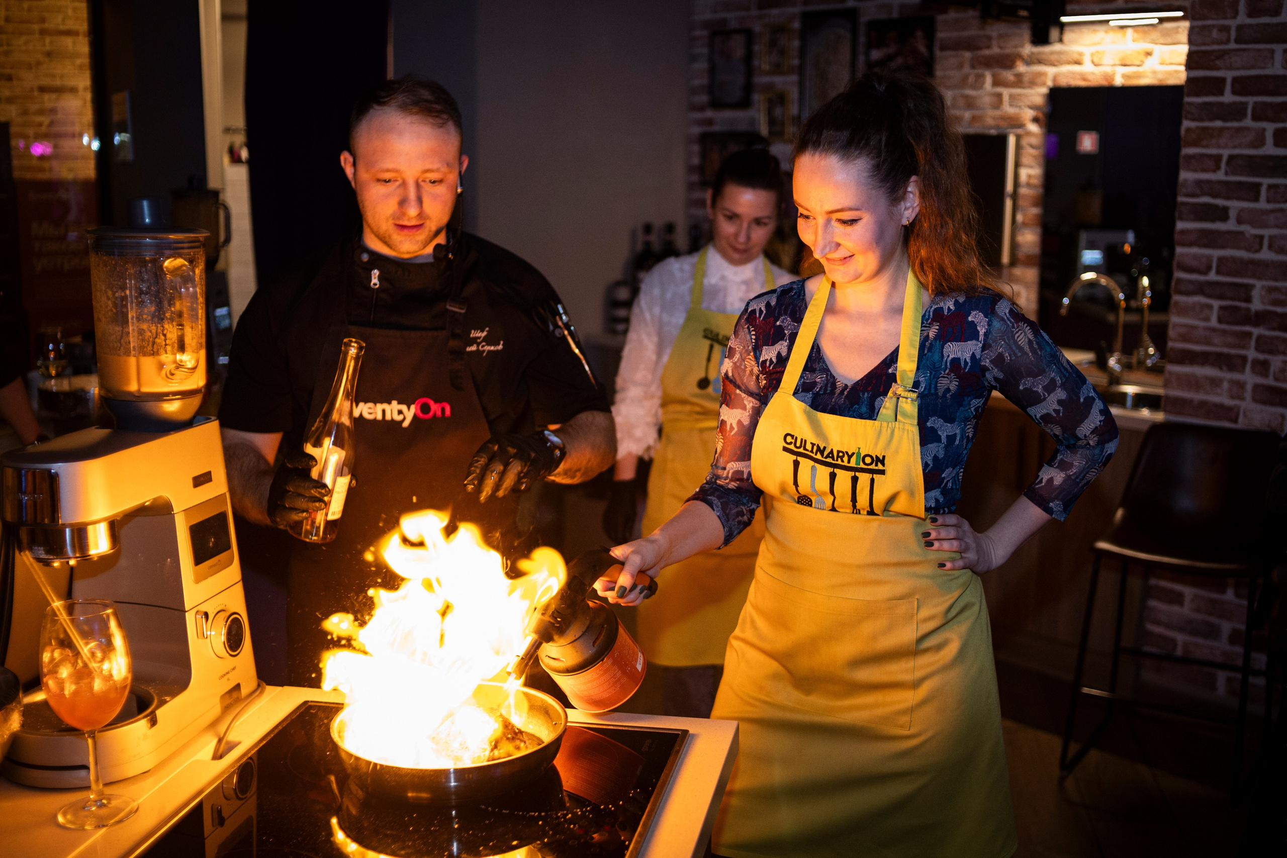 Профессиональная съемка кулинарного мастер-класса в студии EventyOn. Портретный Фотограф Александр «Konevtsoph» В Санкт-Петербурге