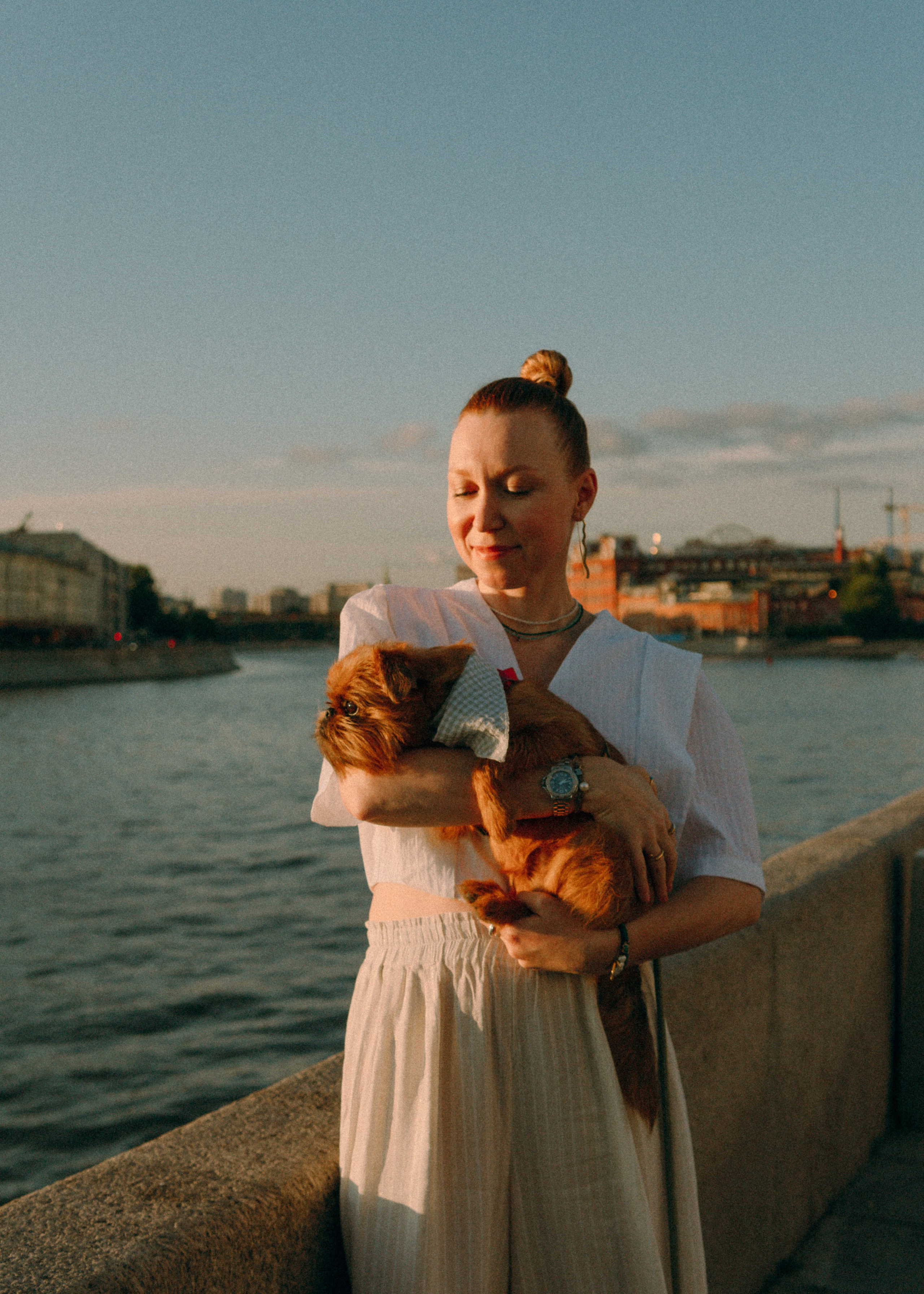 Лена и Альфи. Фотограф-анималист Ксения Воробьева, Москва