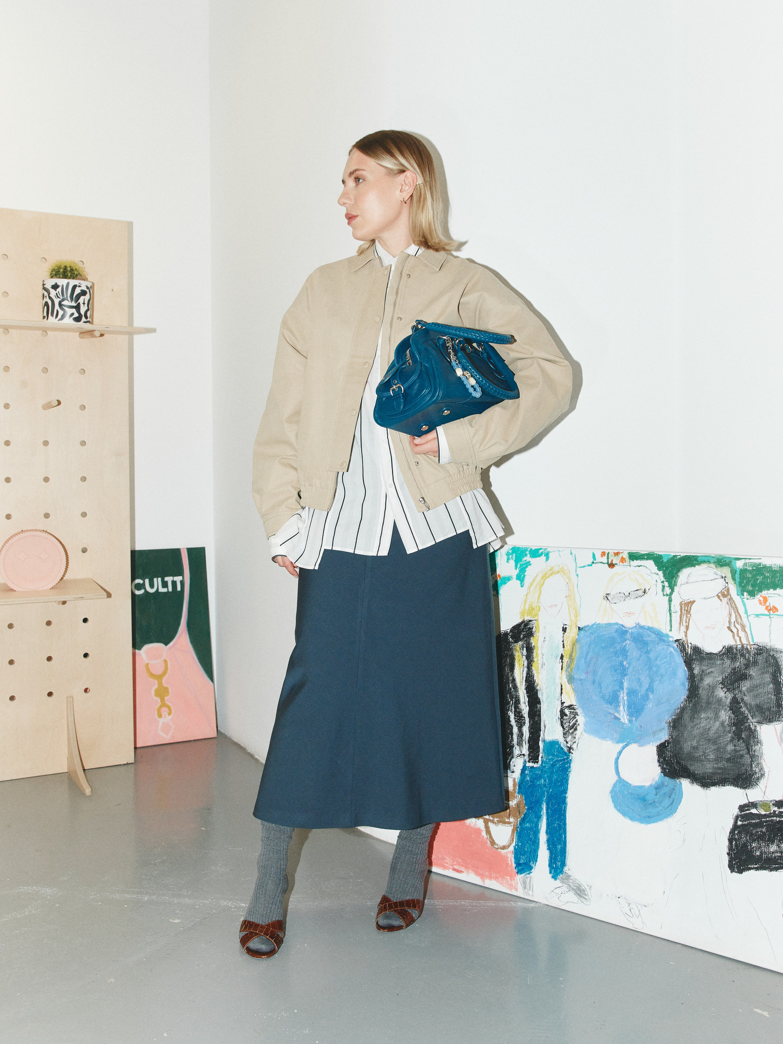 CHAIKA x THE CULTT working girl. Photographer Daria Ilkevich