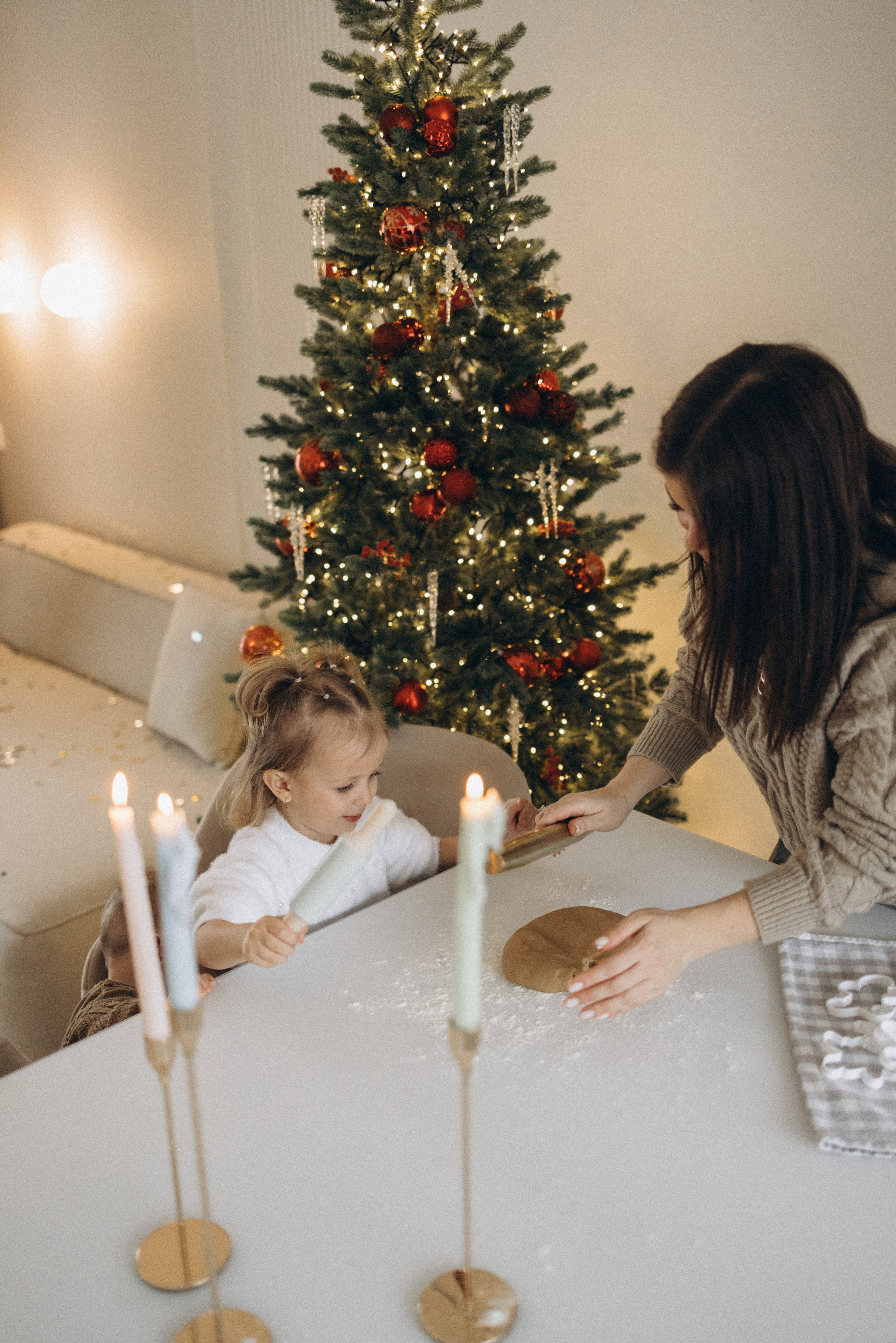 Новый года дома. Семейный и детский фотограф в Тюмени Вика Алленова