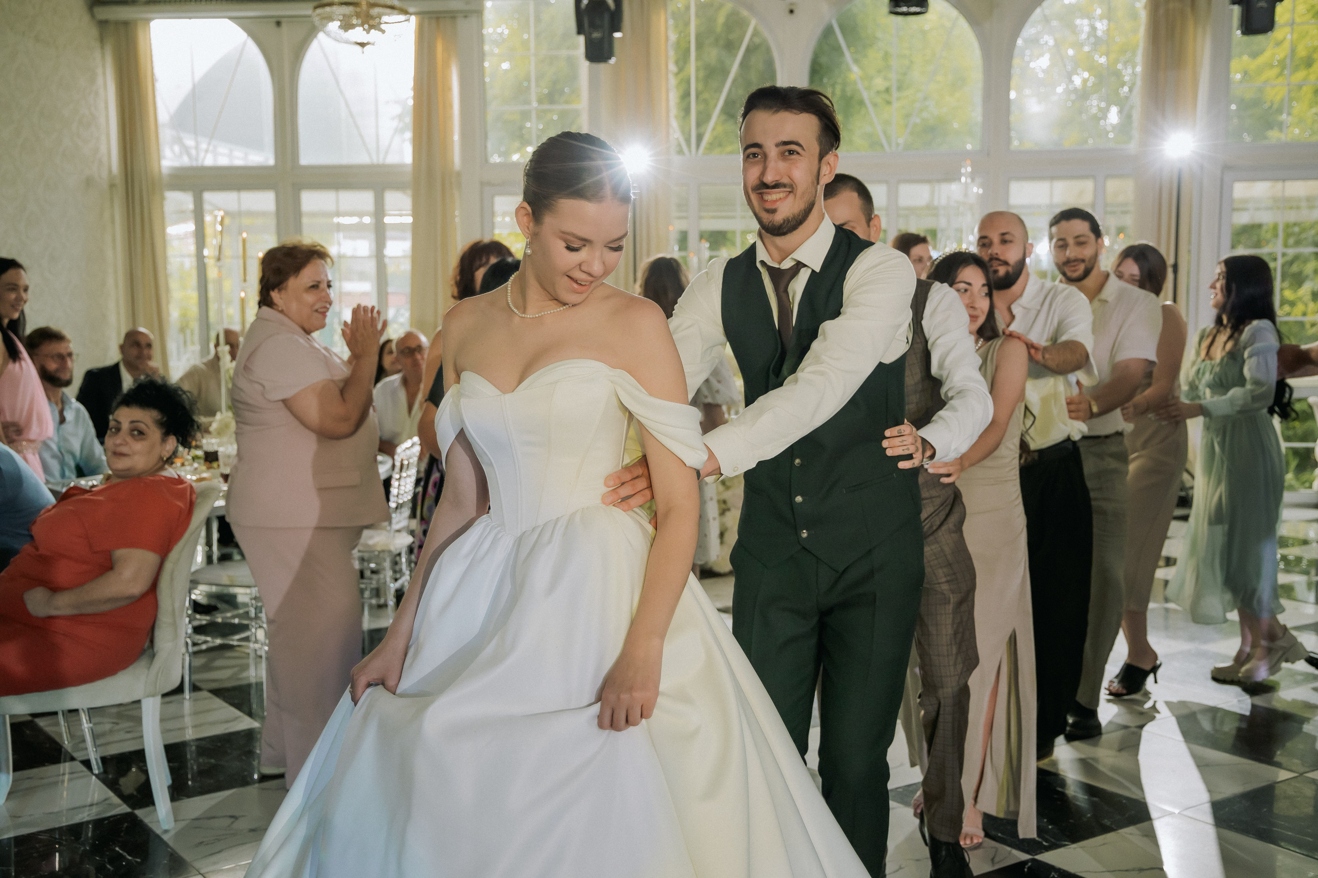 Свадебный день Лины и Роберта. Свадебная фотография. Арина Рубах