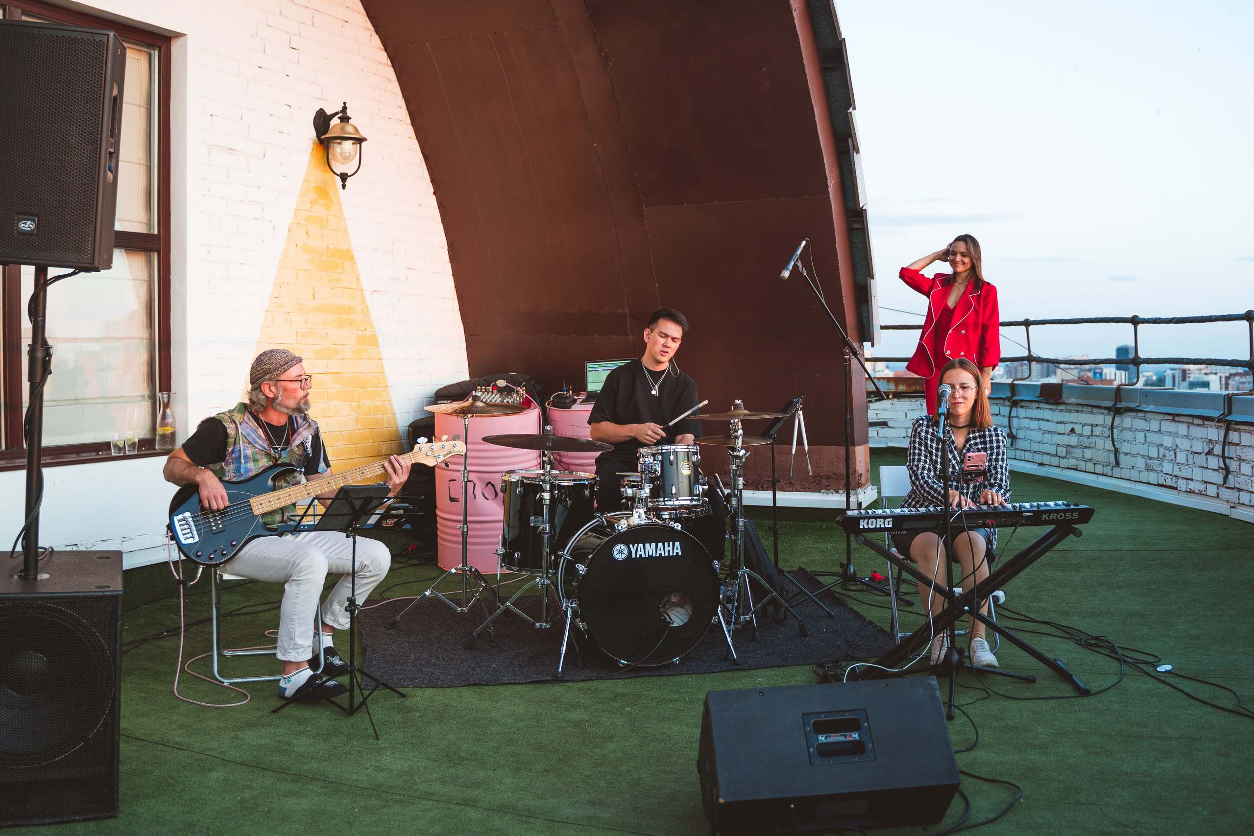 Джаз на крыше в «Доме Карлсона». Свадебный и репортажный фотограф в Уфе| Осетрова Ольга