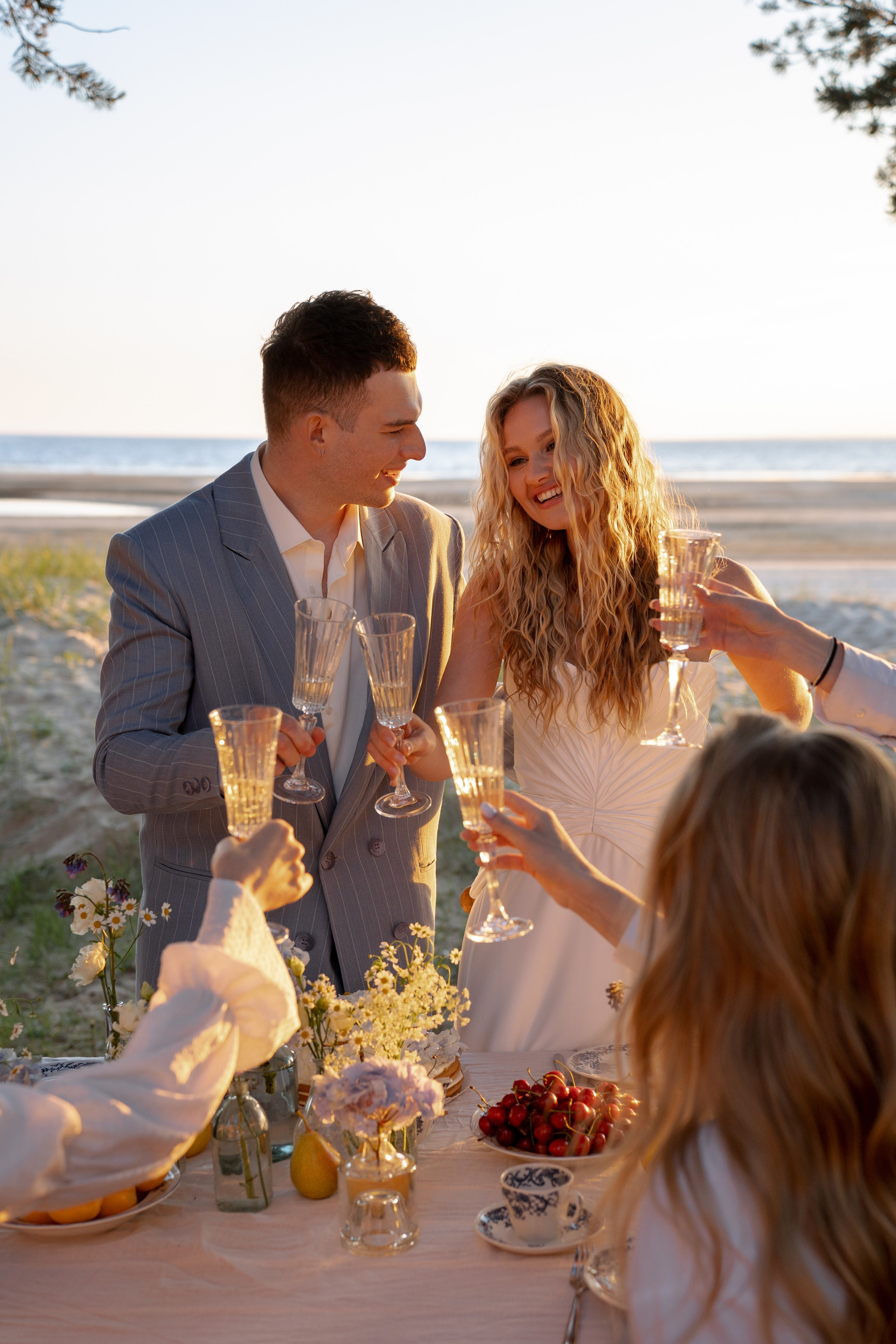 Настя и Демид. Финский залив. Отель Скандинавия. Свадебный фотограф Катерина Чулкова