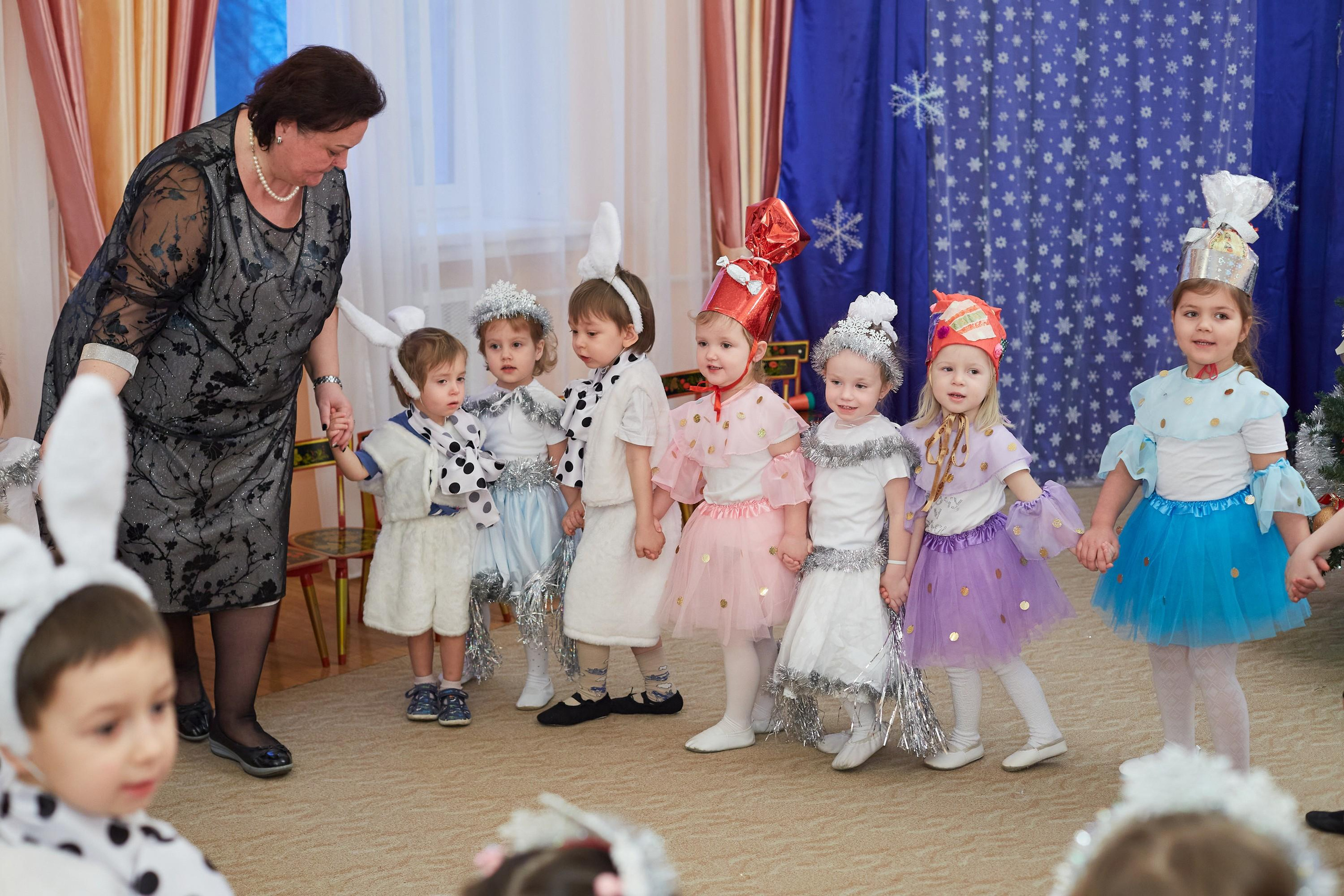 Утренник в саду Горошина. Александр Осин — корпоративный и семейный фотограф в Москве