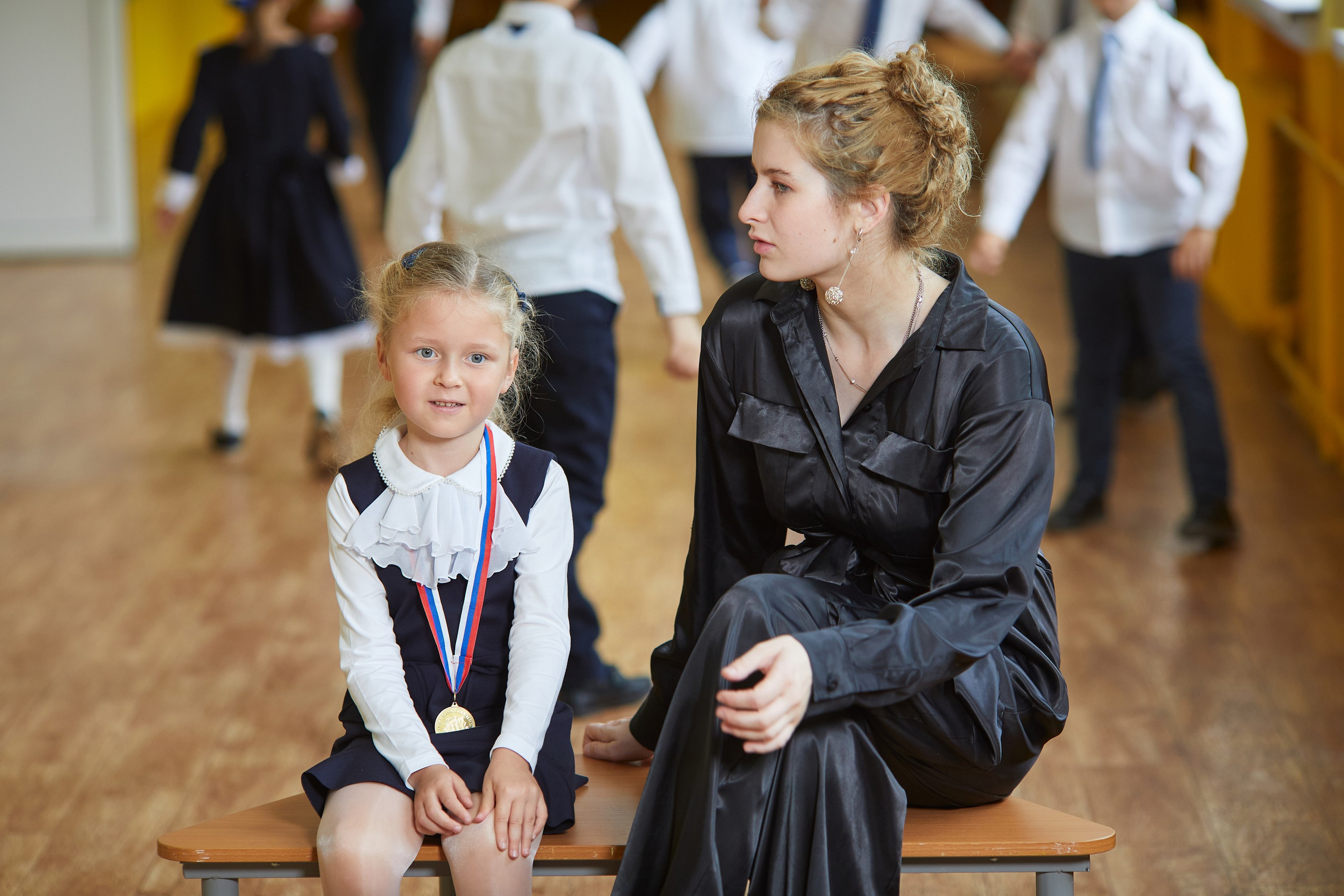 1 сентября во Французской школе. Александр Осин — корпоративный и семейный фотограф в Москве