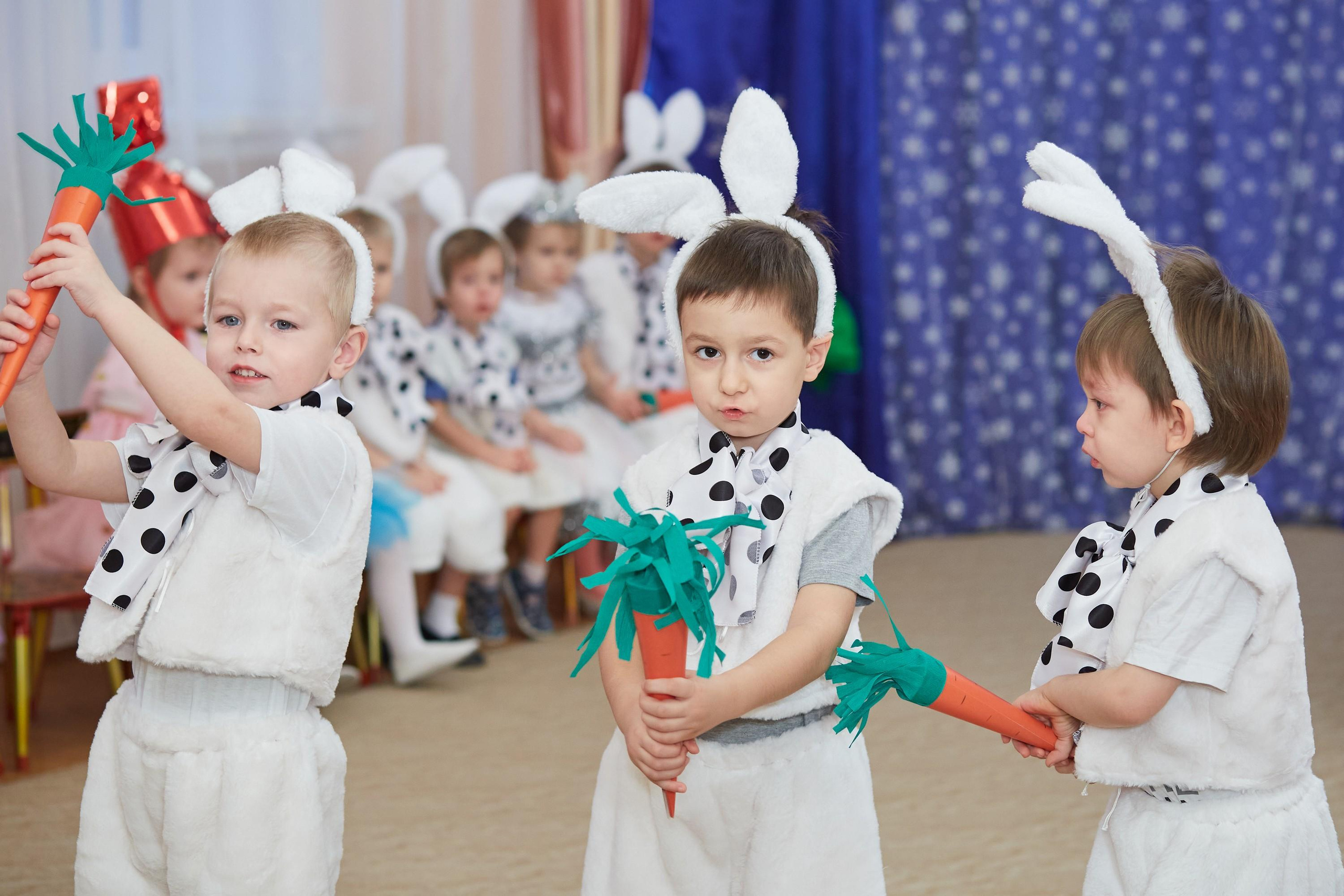 Утренник в саду Горошина. Александр Осин — корпоративный и семейный фотограф в Москве