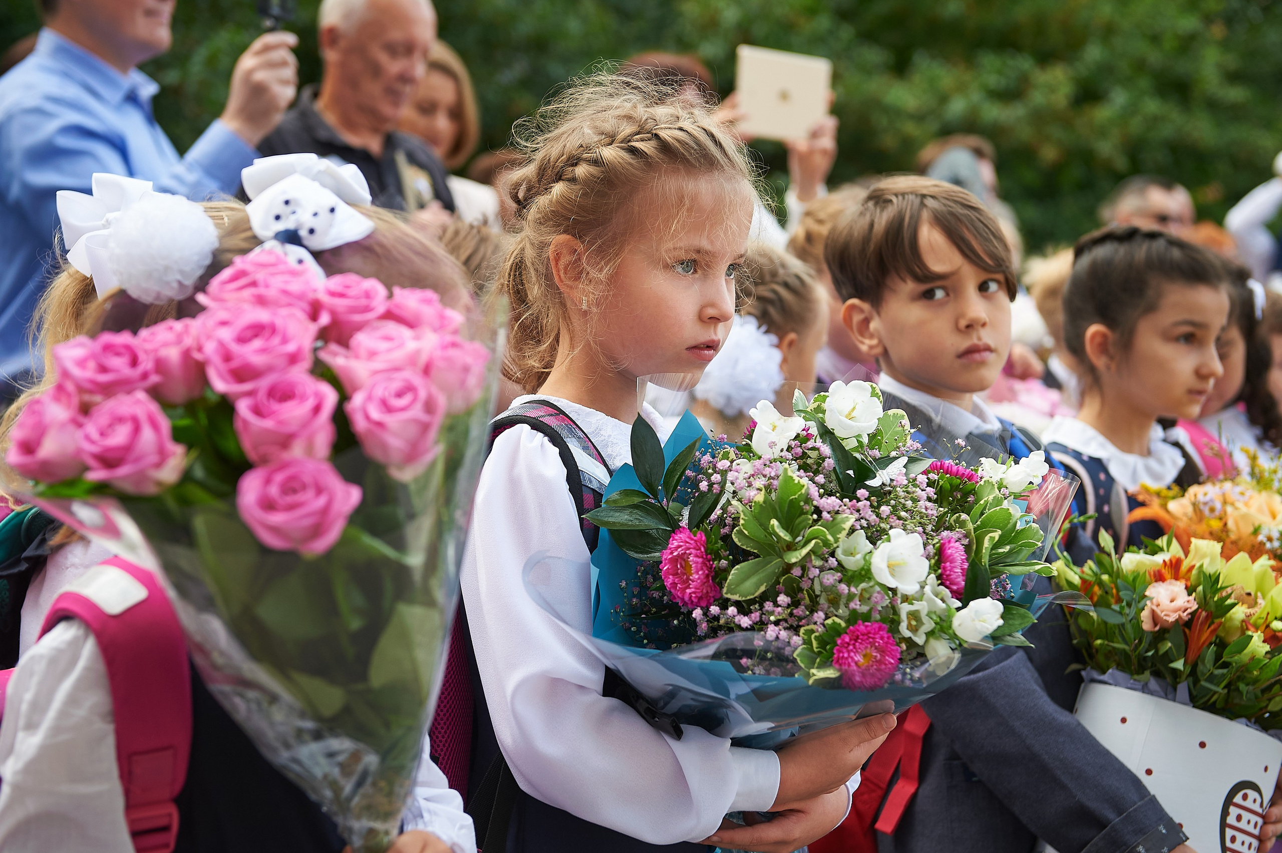1 сентября во Французской школе. Александр Осин — корпоративный и семейный фотограф в Москве