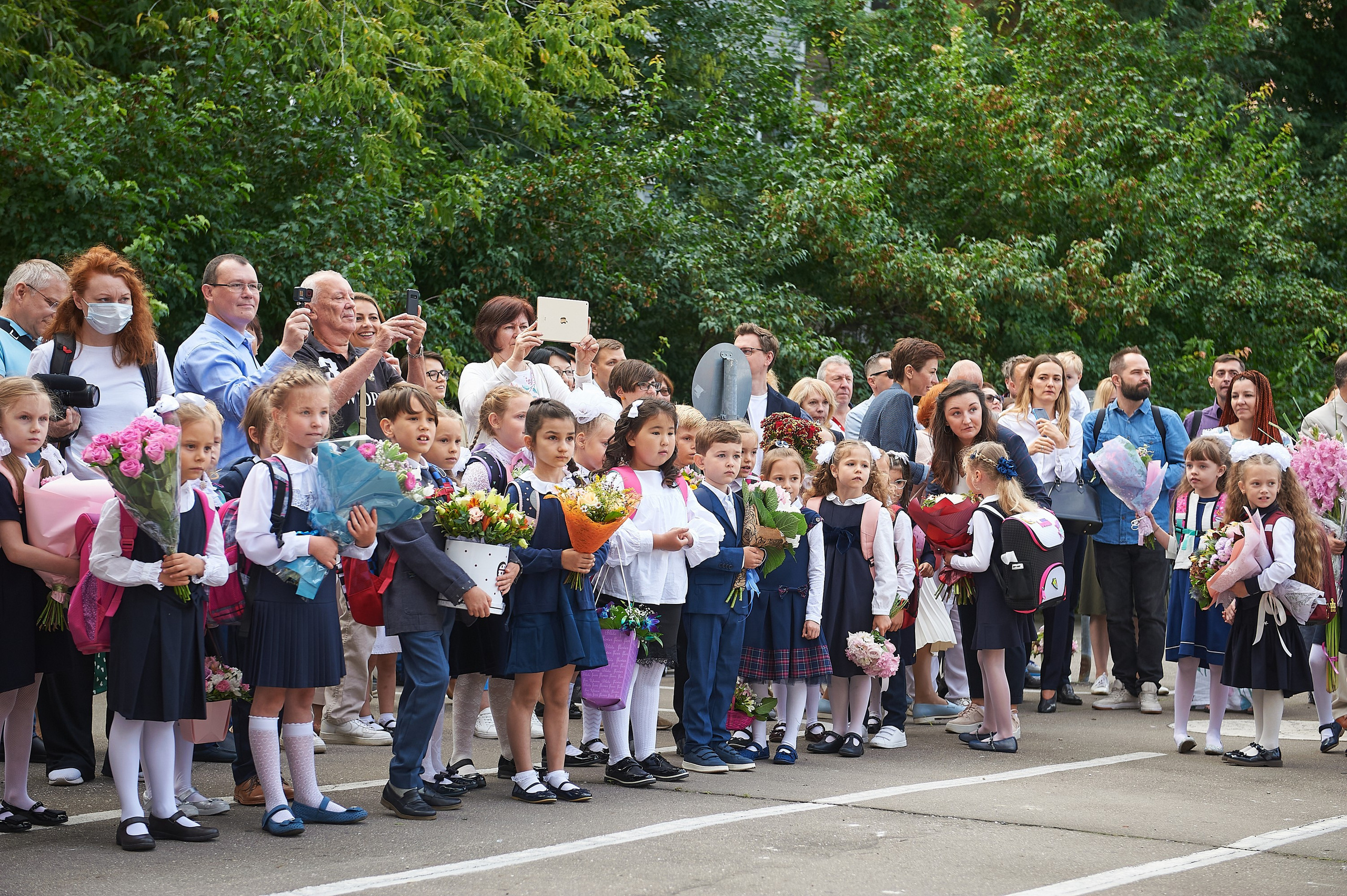 1 сентября во Французской школе. Александр Осин — корпоративный и семейный фотограф в Москве