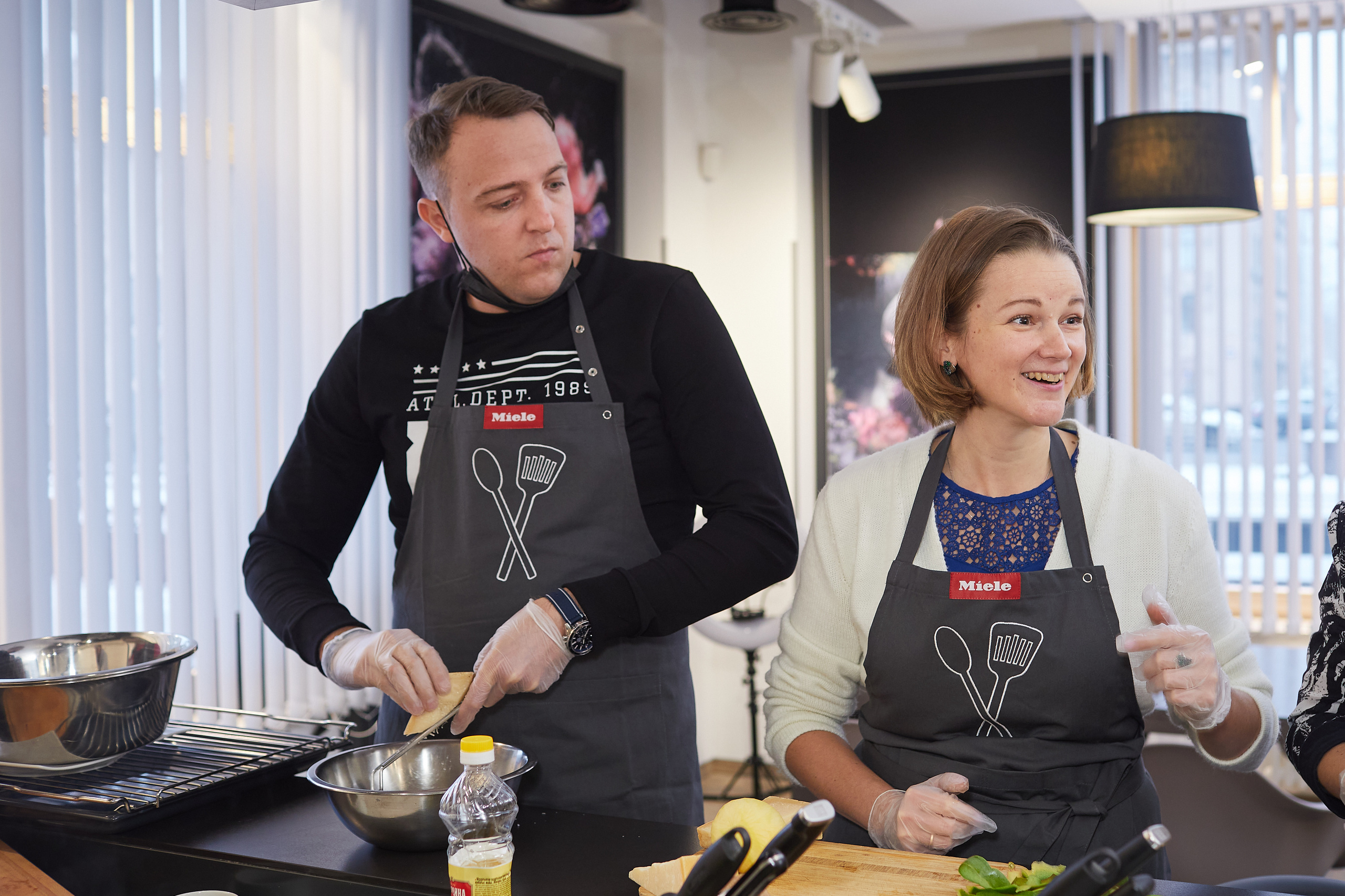 Готовим с техникой Miele. Александр Осин — корпоративный и семейный фотограф в Москве