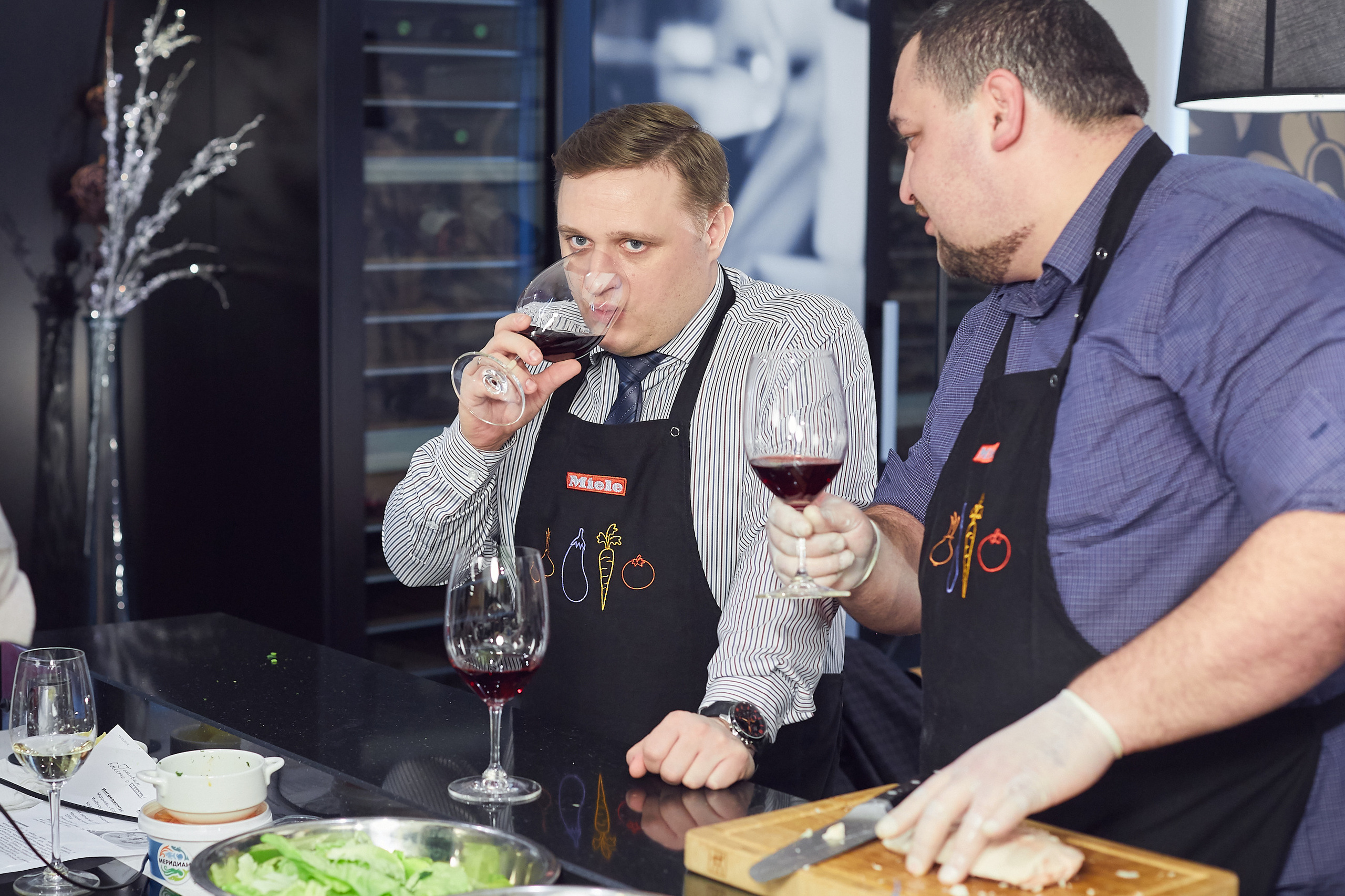 Гастроужин с Miele. Александр Осин — корпоративный и семейный фотограф в Москве