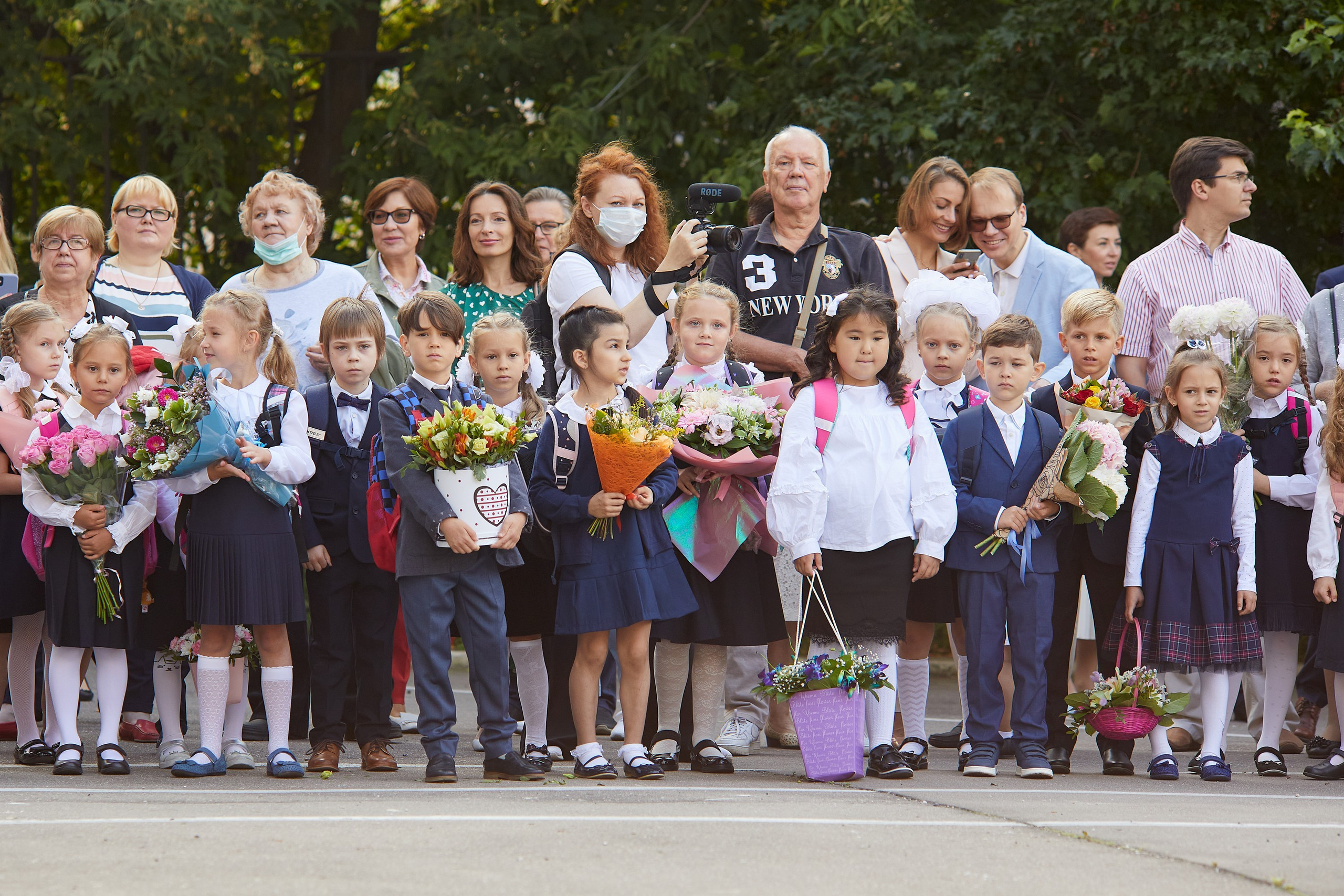 1 сентября во Французской школе. Александр Осин — корпоративный и семейный фотограф в Москве