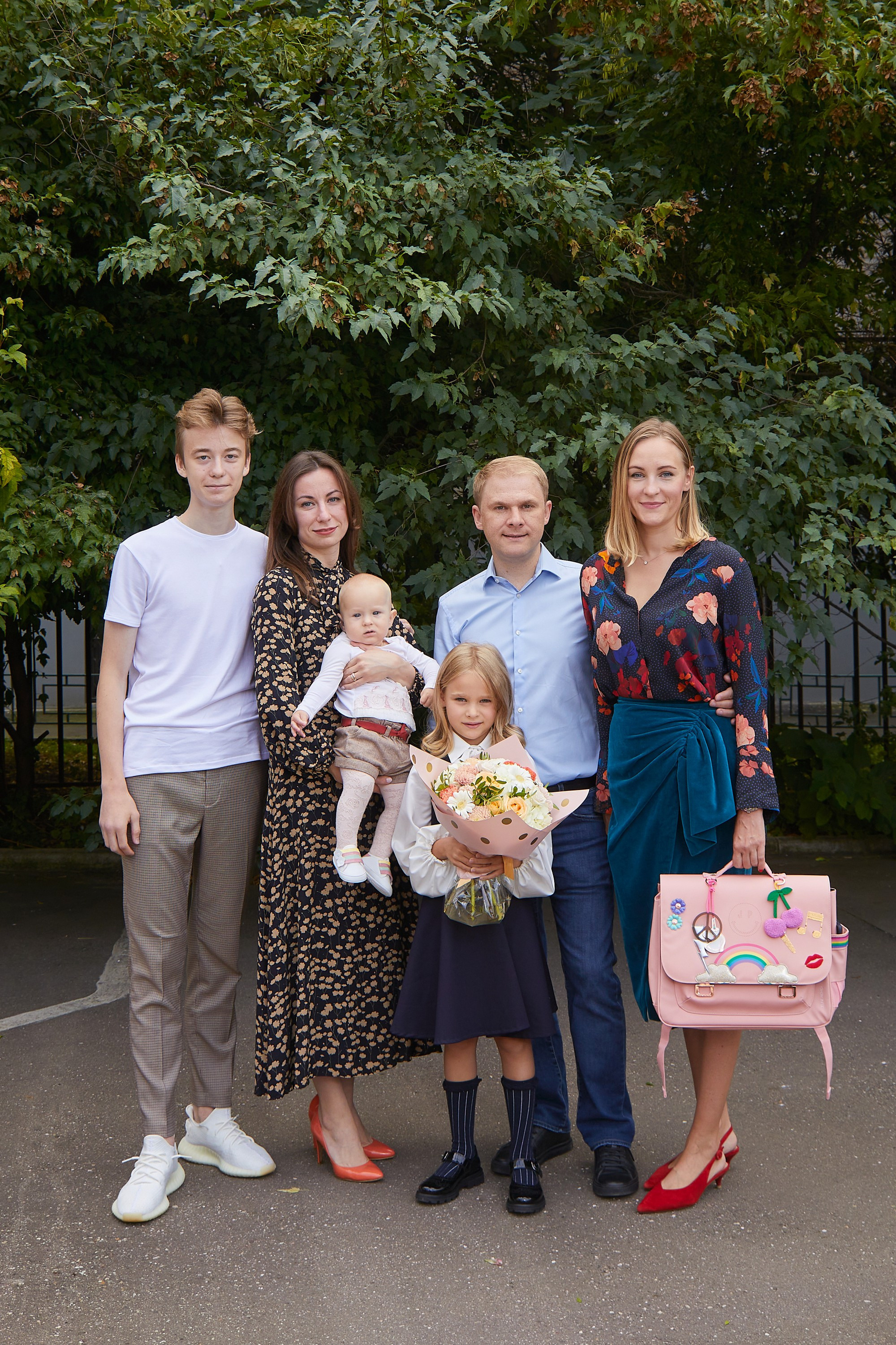 1 сентября во Французской школе. Александр Осин — корпоративный и семейный фотограф в Москве