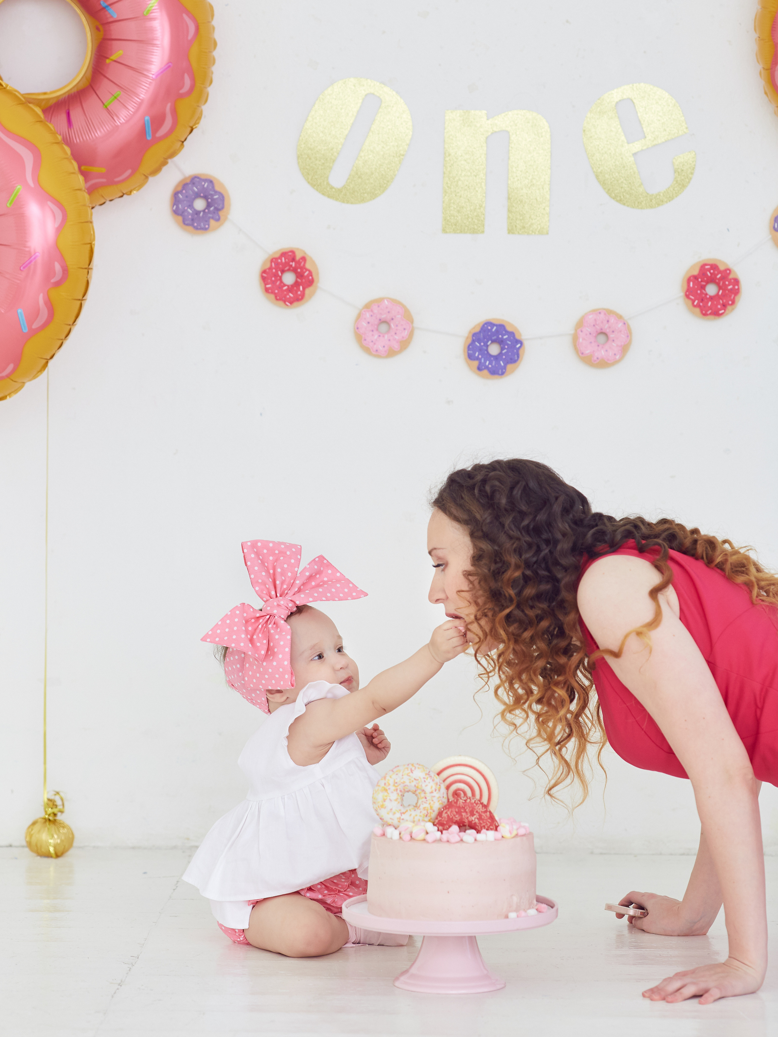 Пончиковый Smash Cake. Александр Осин — корпоративный и семейный фотограф в Москве