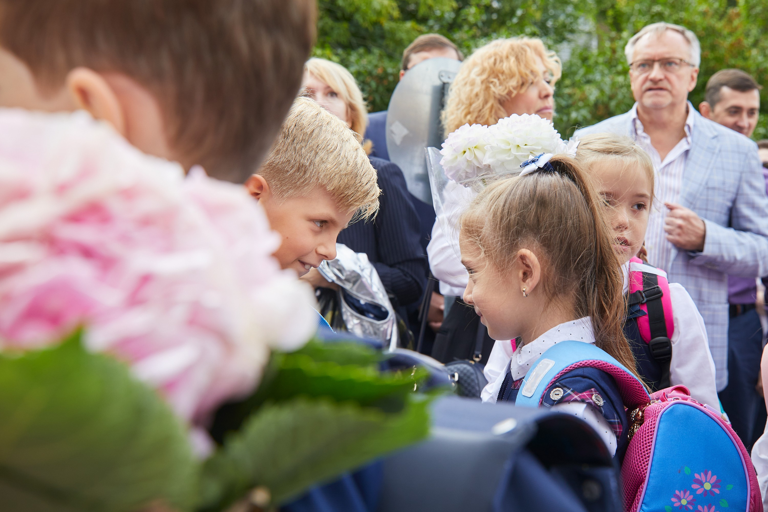 1 сентября во Французской школе. Александр Осин — корпоративный и семейный фотограф в Москве