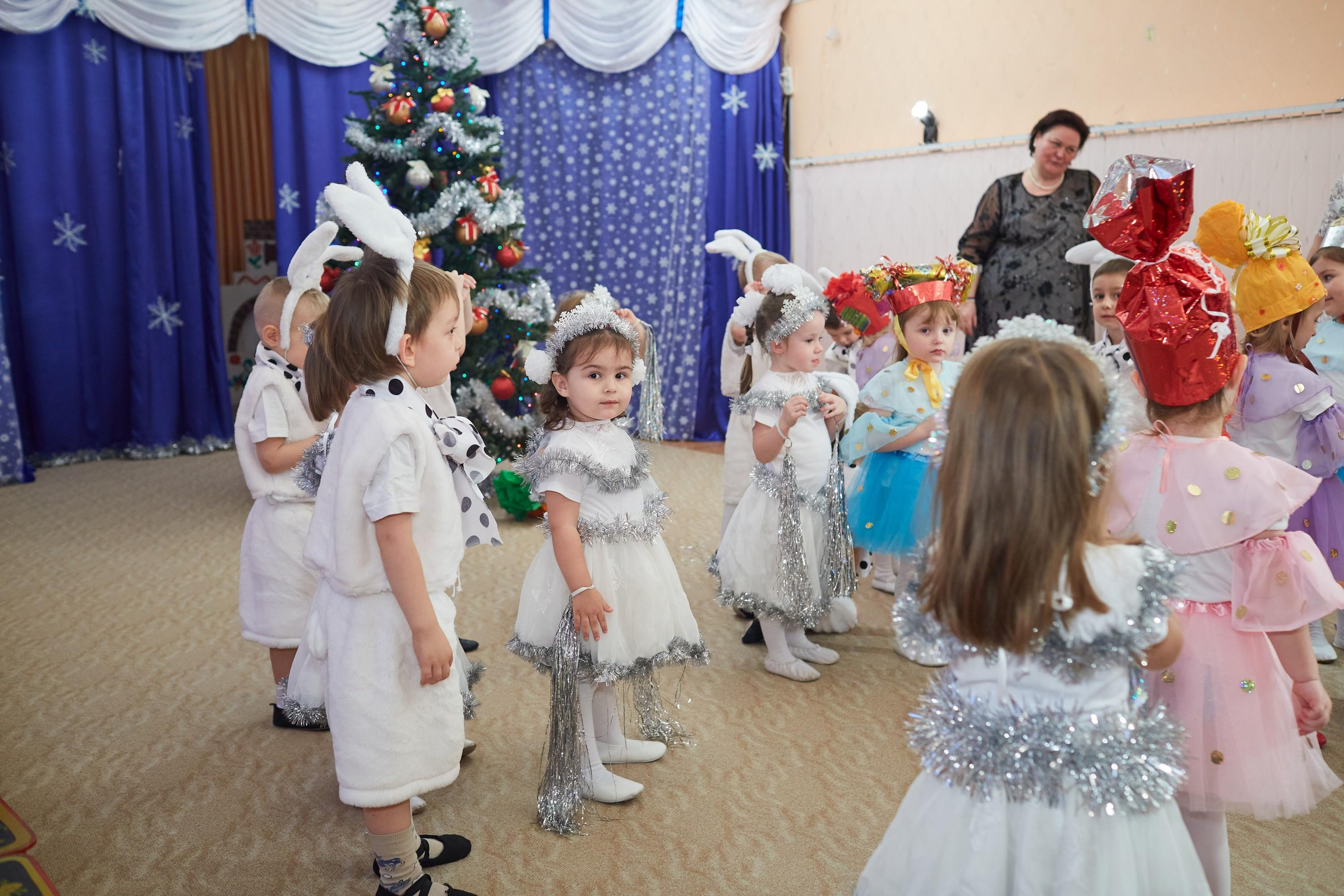 Утренник в саду Горошина. Александр Осин — корпоративный и семейный фотограф в Москве