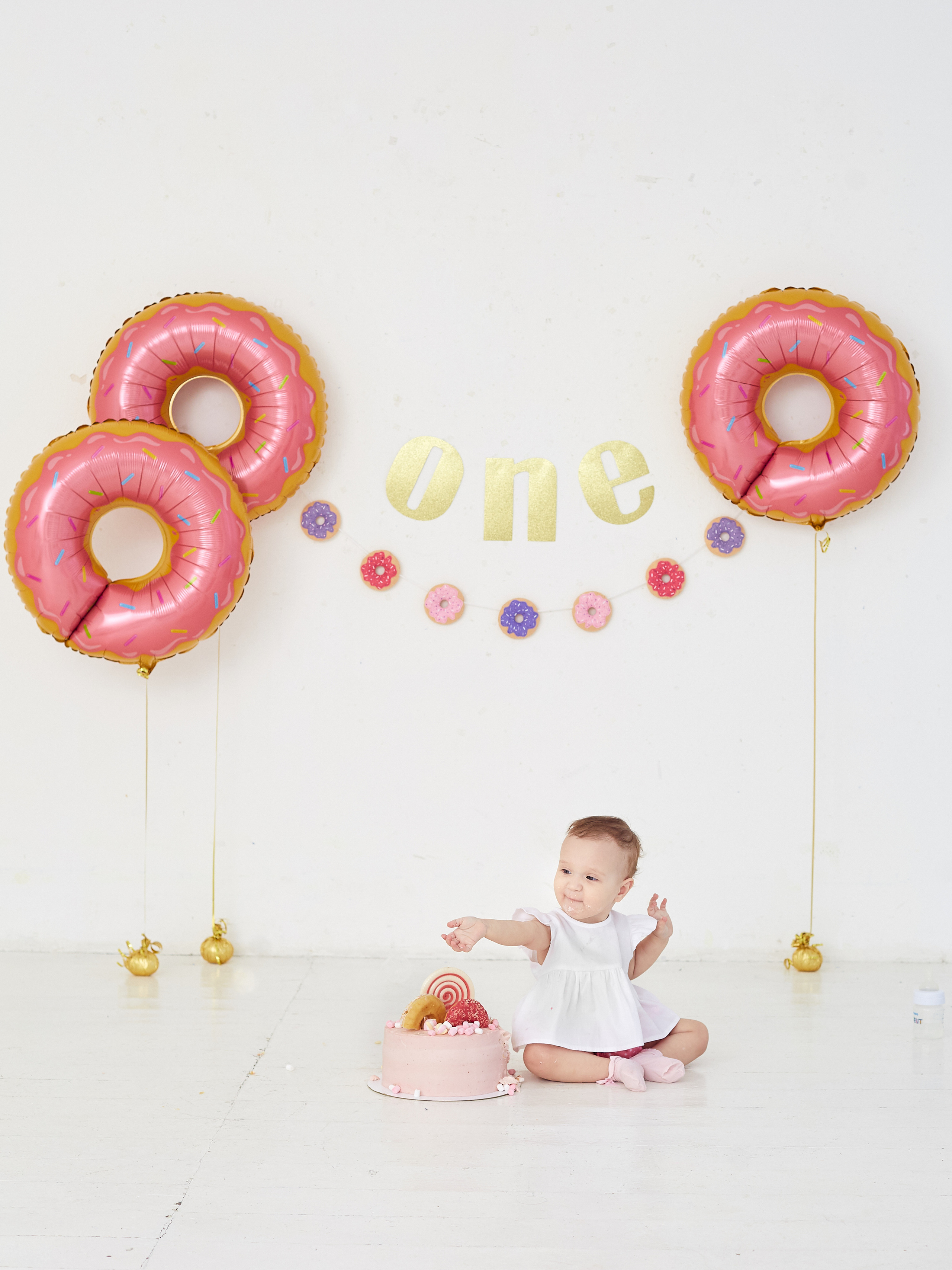 Пончиковый Smash Cake. Александр Осин — корпоративный и семейный фотограф в Москве