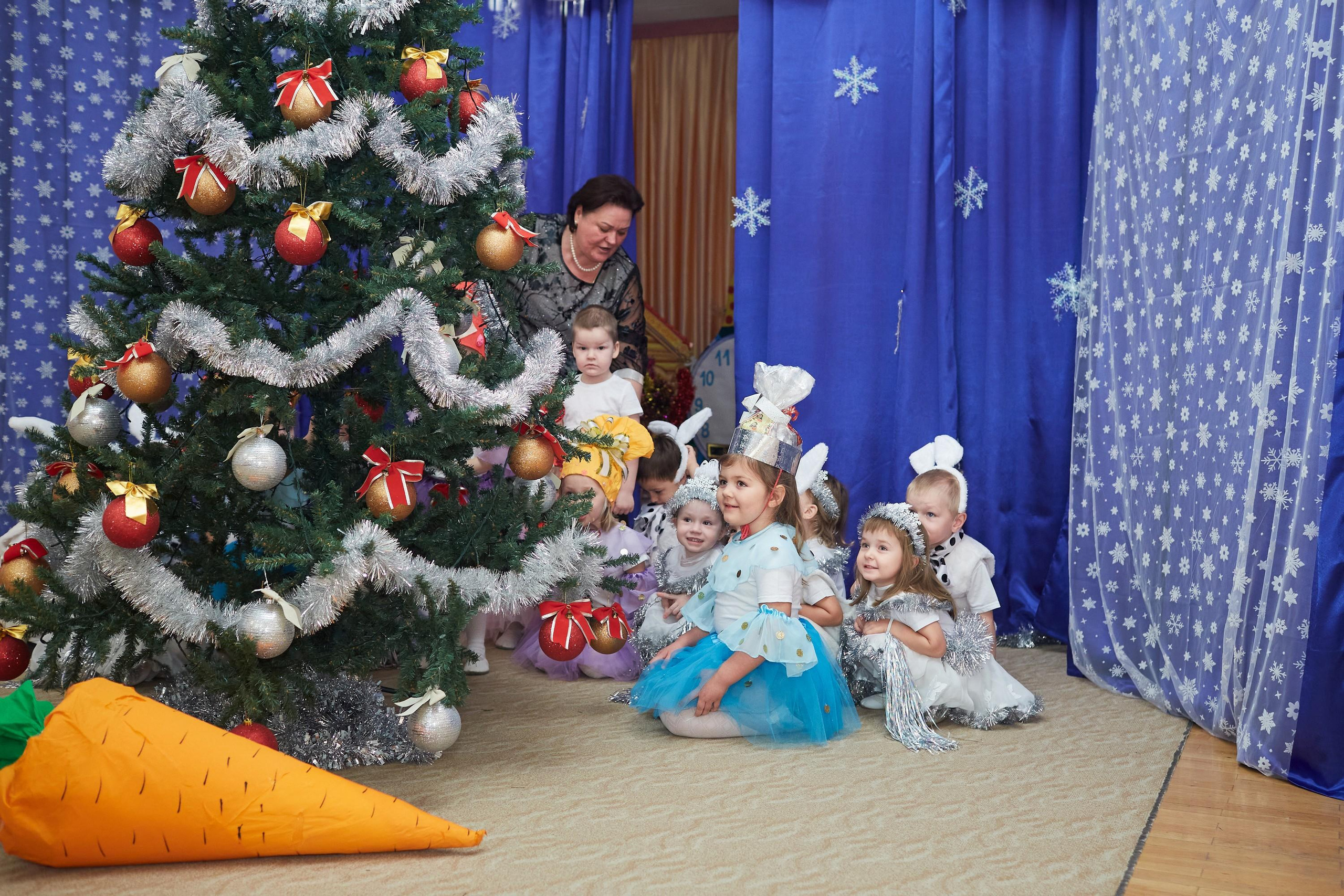 Утренник в саду Горошина. Александр Осин — корпоративный и семейный фотограф в Москве