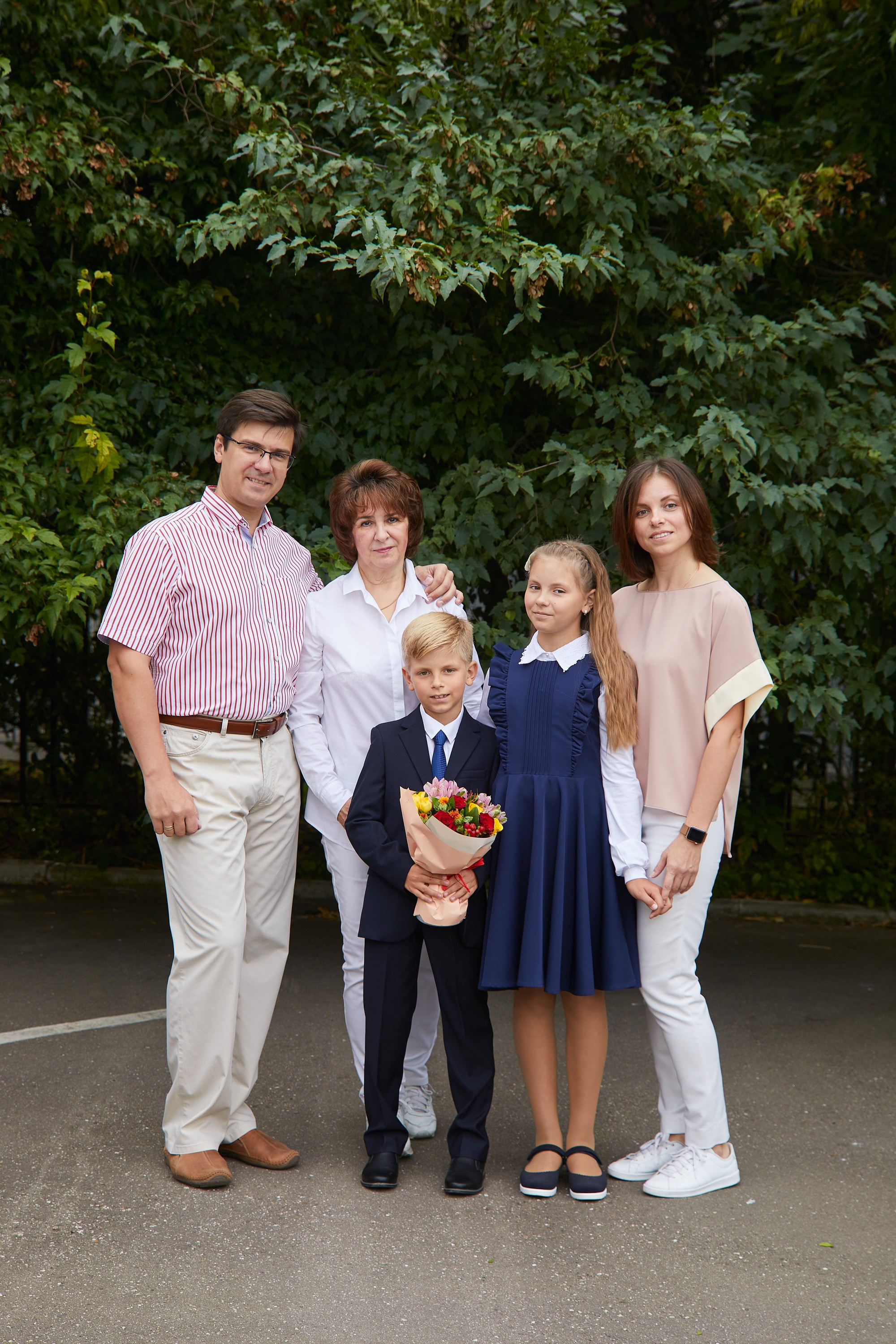 1 сентября во Французской школе. Александр Осин — корпоративный и семейный фотограф в Москве