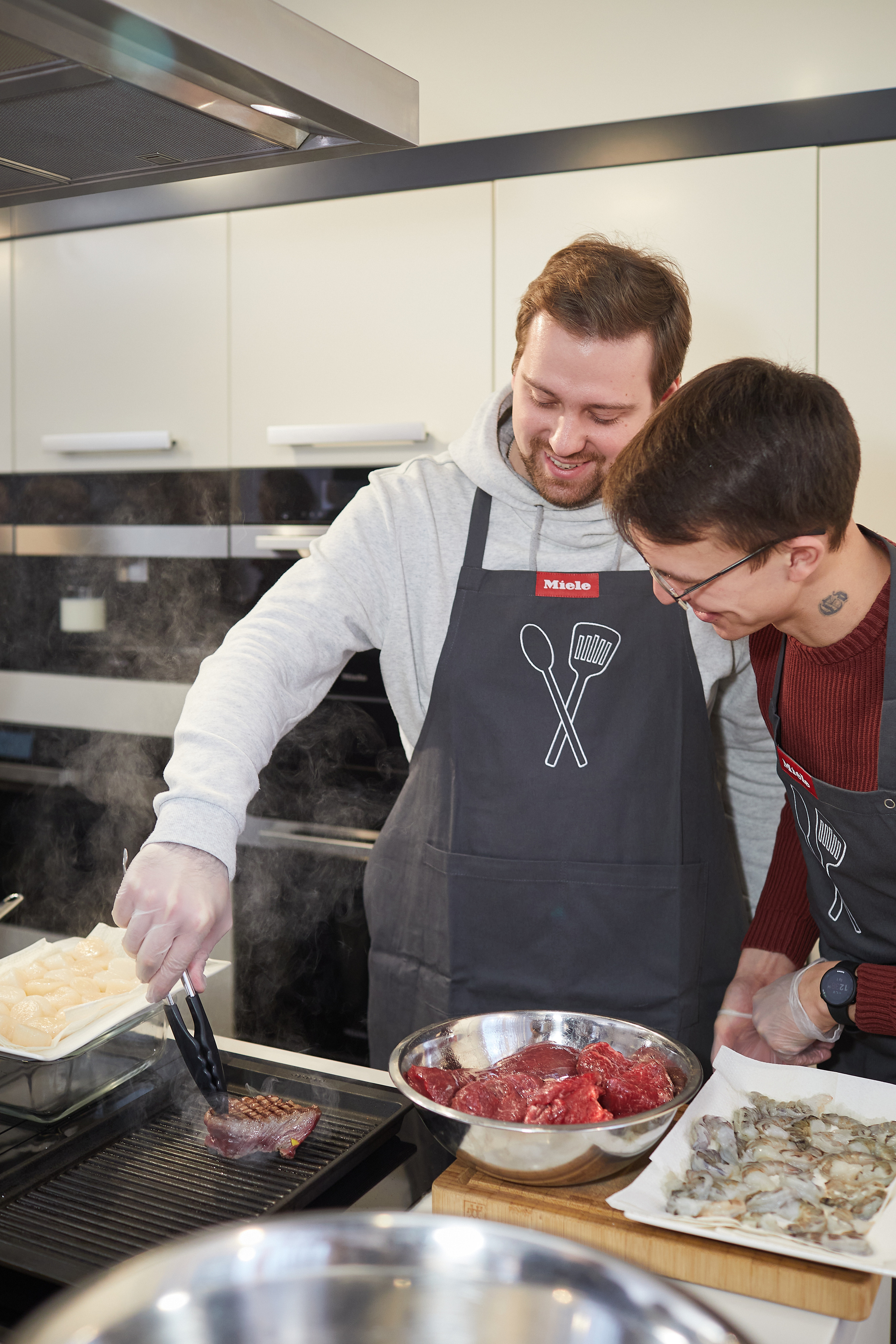Готовим с техникой Miele. Александр Осин — корпоративный и семейный фотограф в Москве