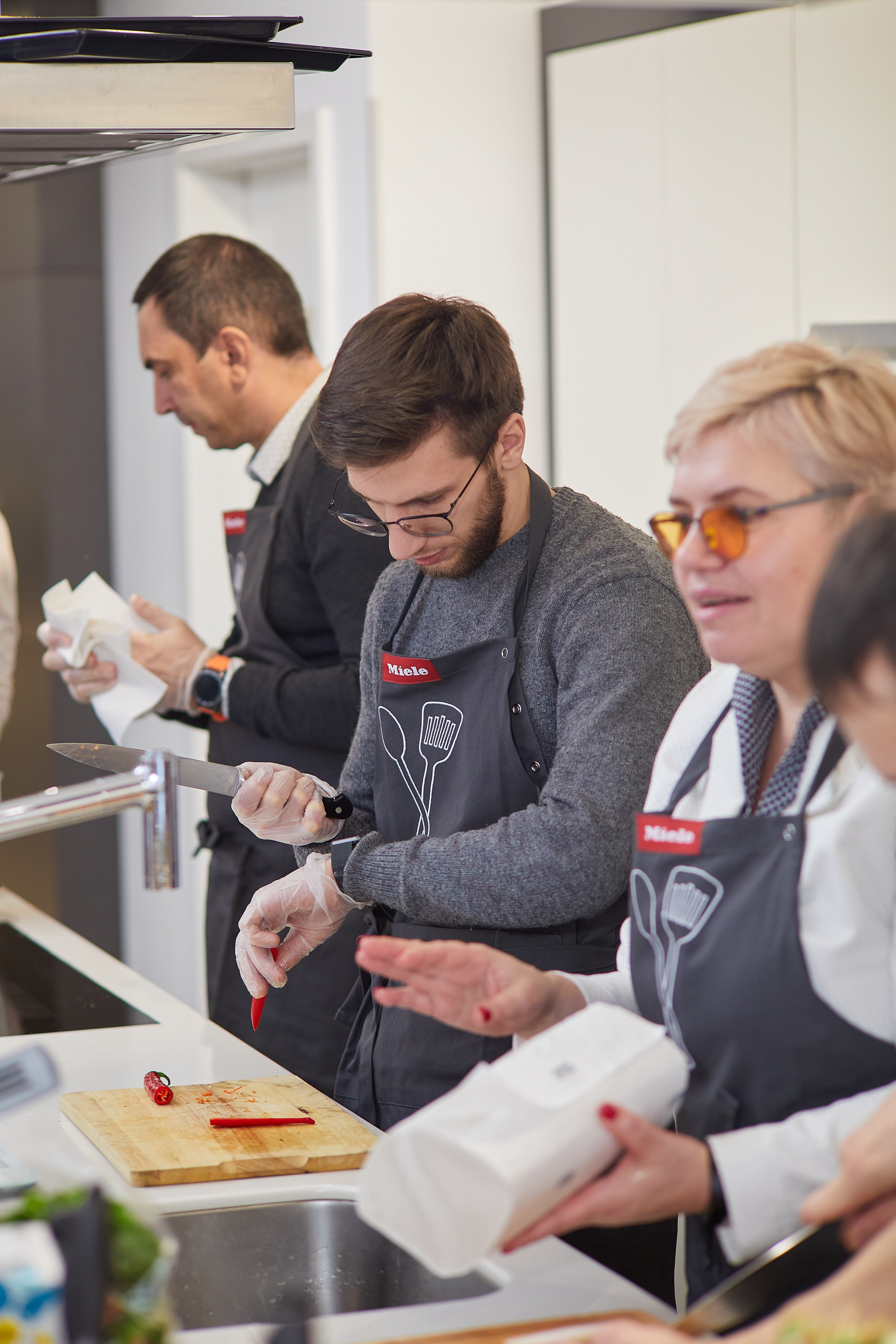 Готовим с техникой Miele. Александр Осин — корпоративный и семейный фотограф в Москве