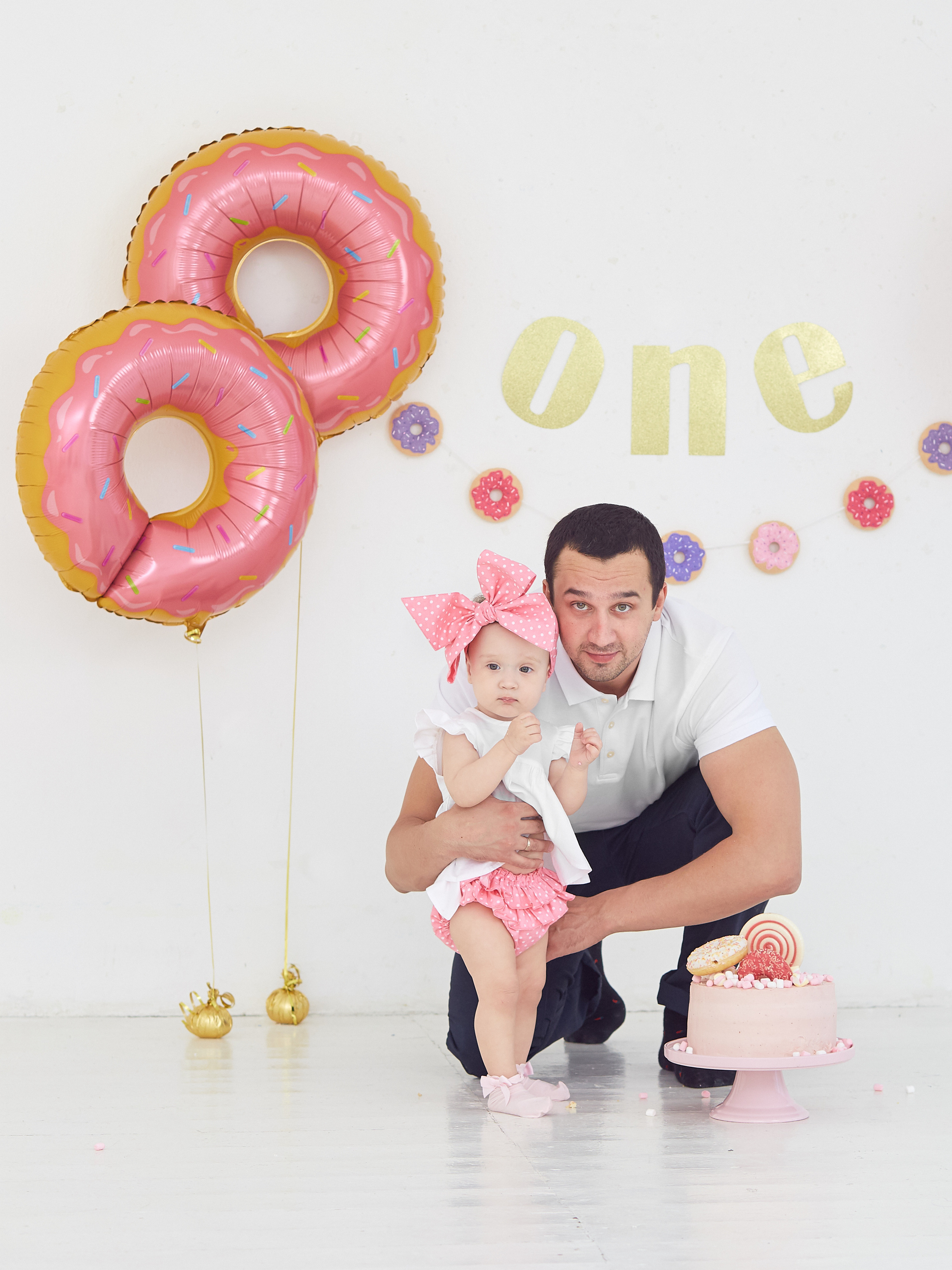 Пончиковый Smash Cake. Александр Осин — корпоративный и семейный фотограф в Москве