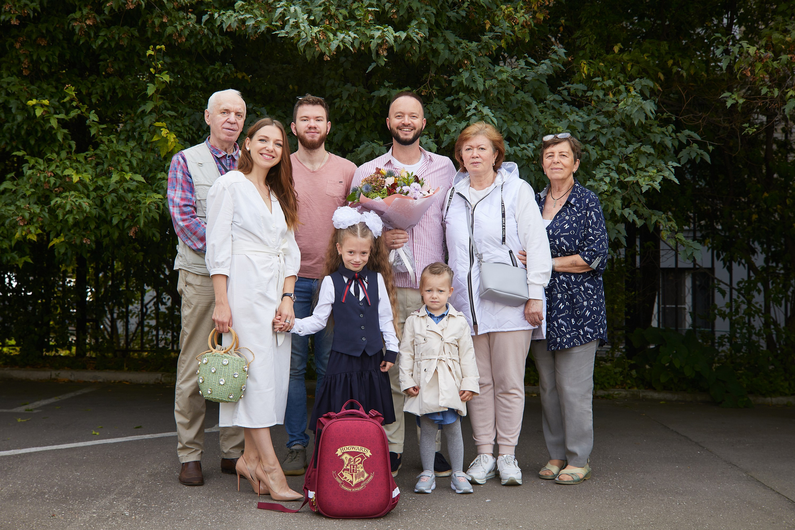 1 сентября во Французской школе. Александр Осин — корпоративный и семейный фотограф в Москве