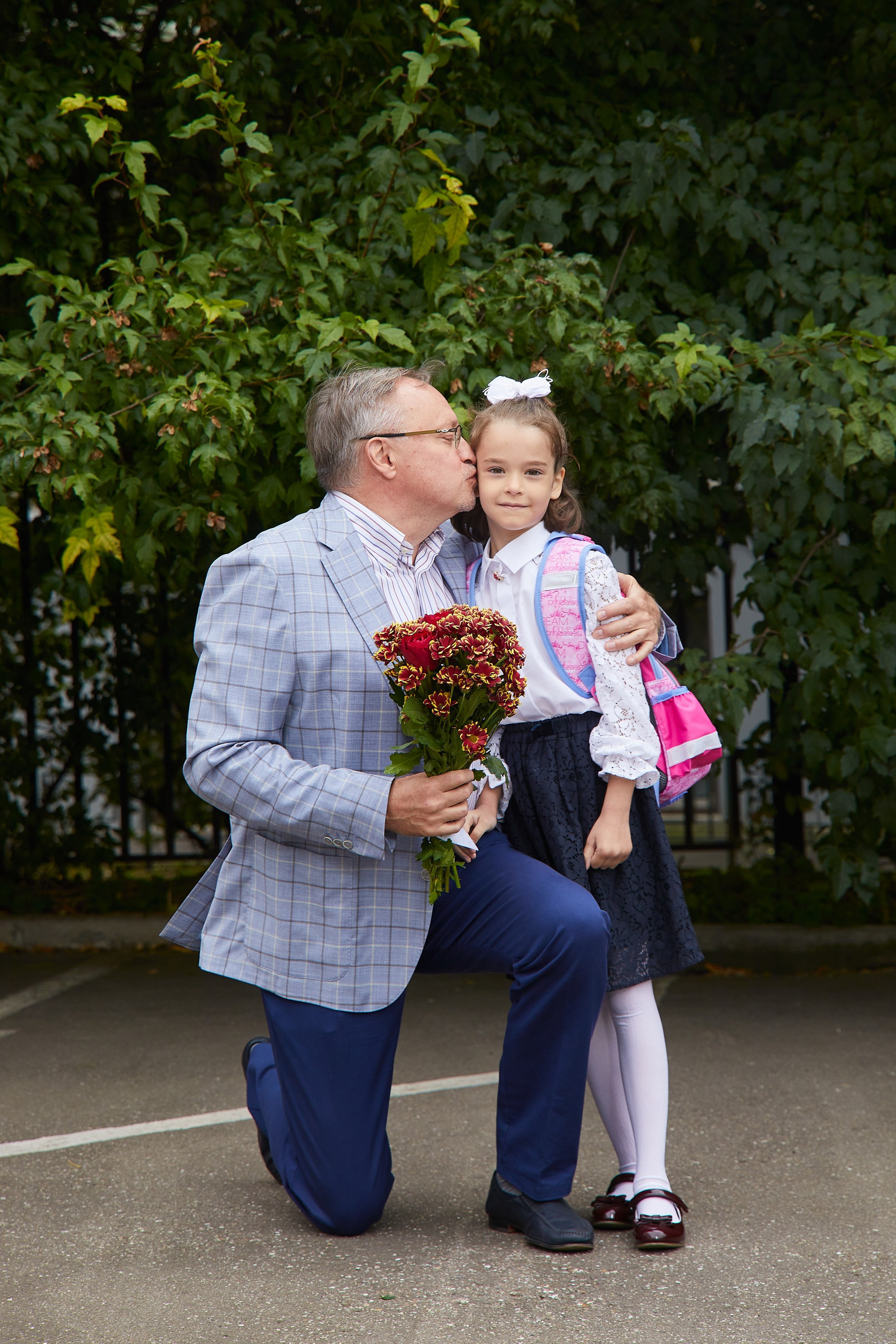 1 сентября во Французской школе. Александр Осин — корпоративный и семейный фотограф в Москве