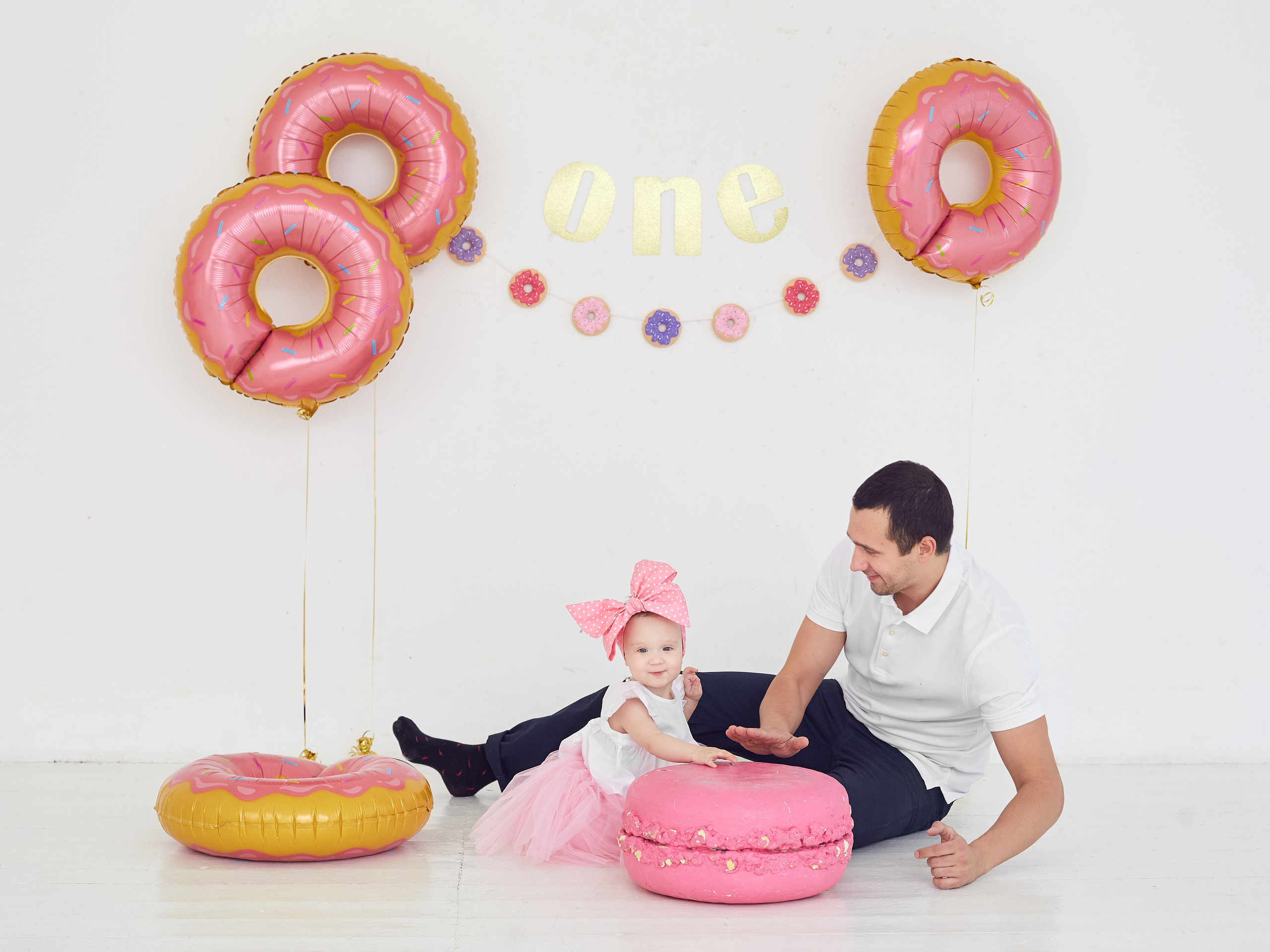 Пончиковый Smash Cake. Александр Осин — корпоративный и семейный фотограф в Москве