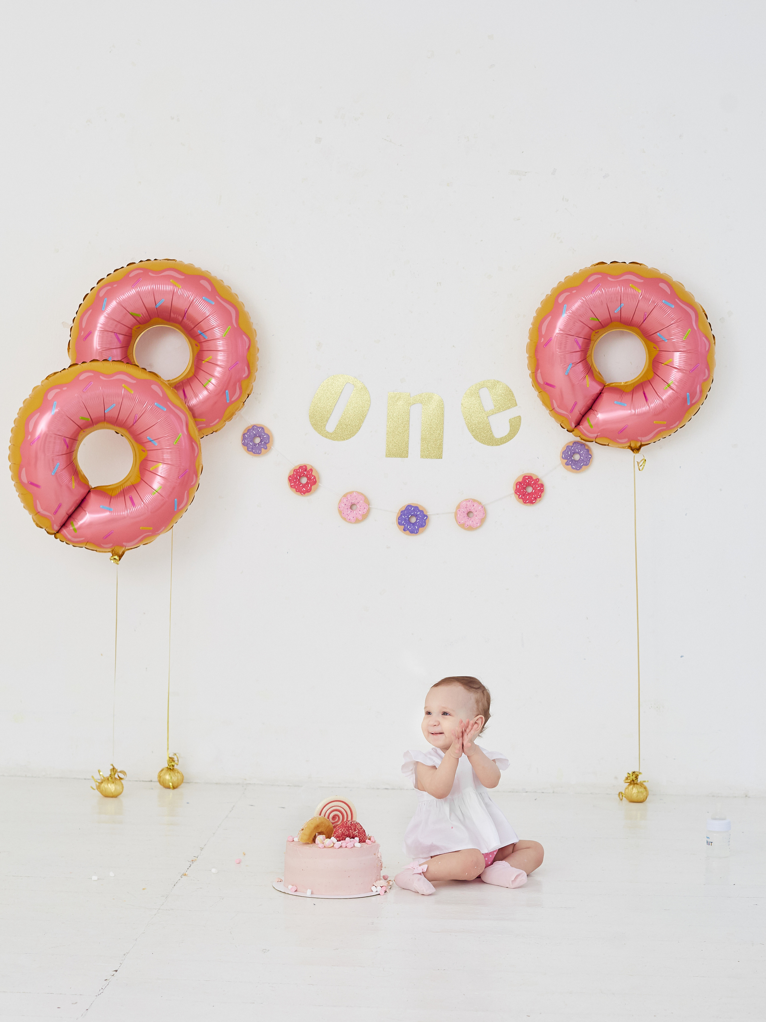 Пончиковый Smash Cake. Александр Осин — корпоративный и семейный фотограф в Москве