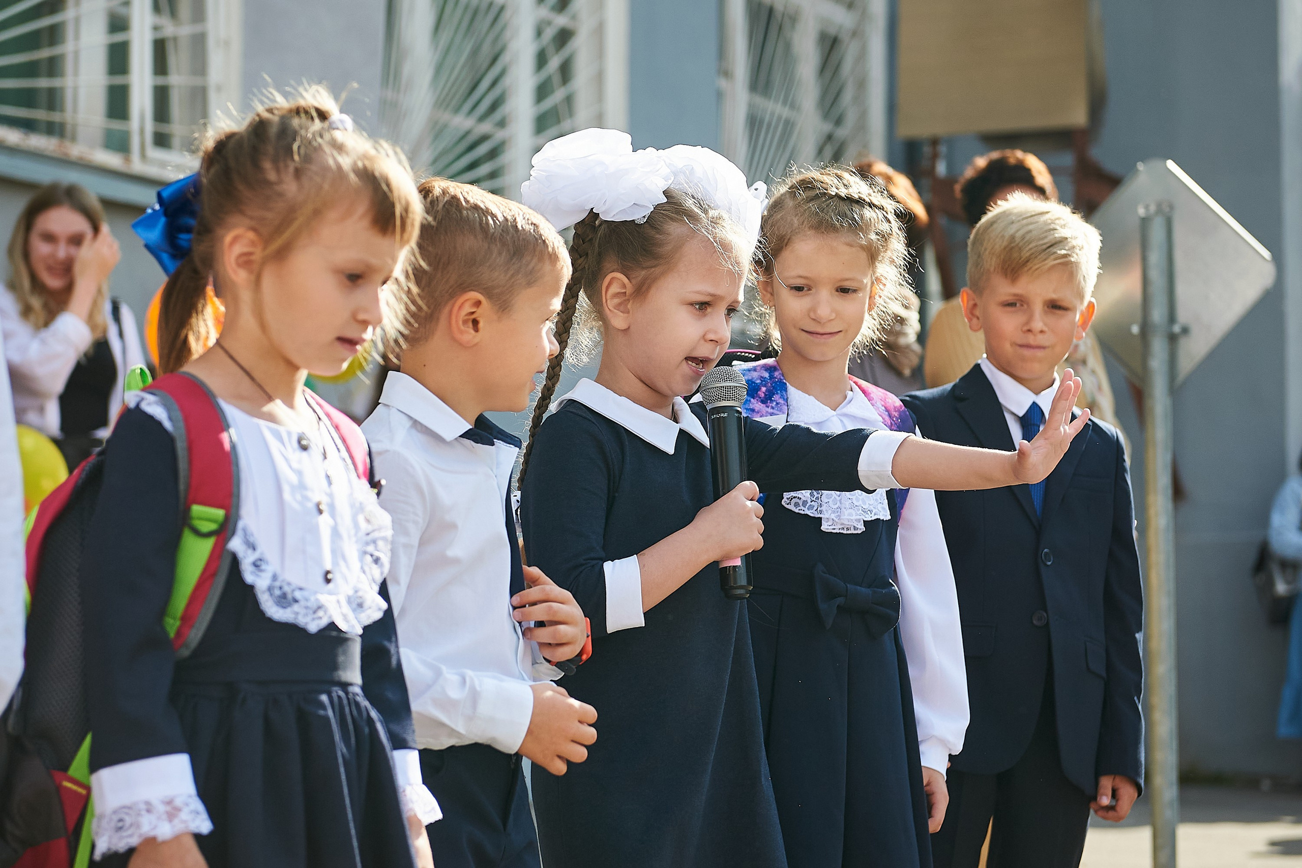 1 сентября во Французской школе. Александр Осин — корпоративный и семейный фотограф в Москве