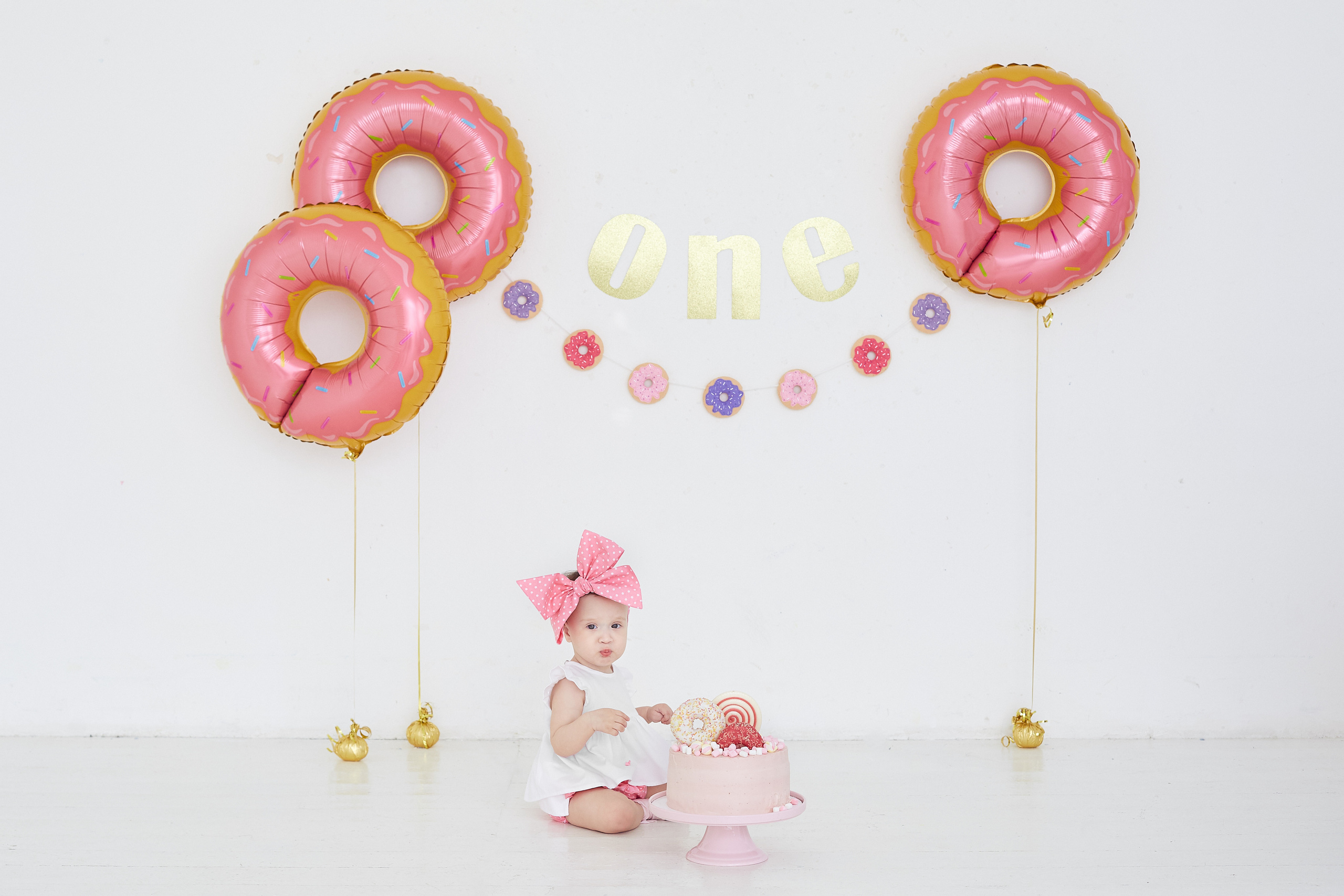 Пончиковый Smash Cake. Александр Осин — корпоративный и семейный фотограф в Москве