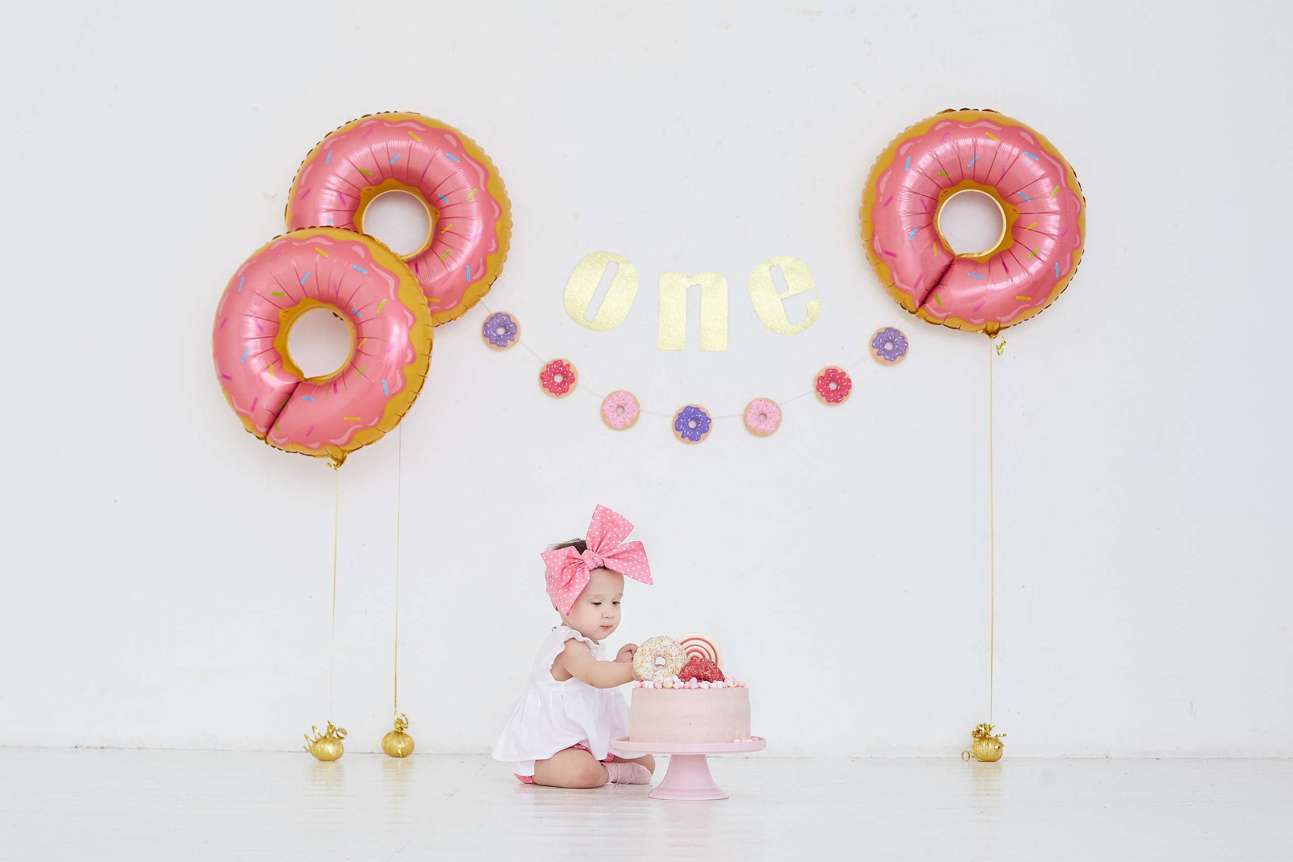 Пончиковый Smash Cake. Александр Осин — корпоративный и семейный фотограф в Москве