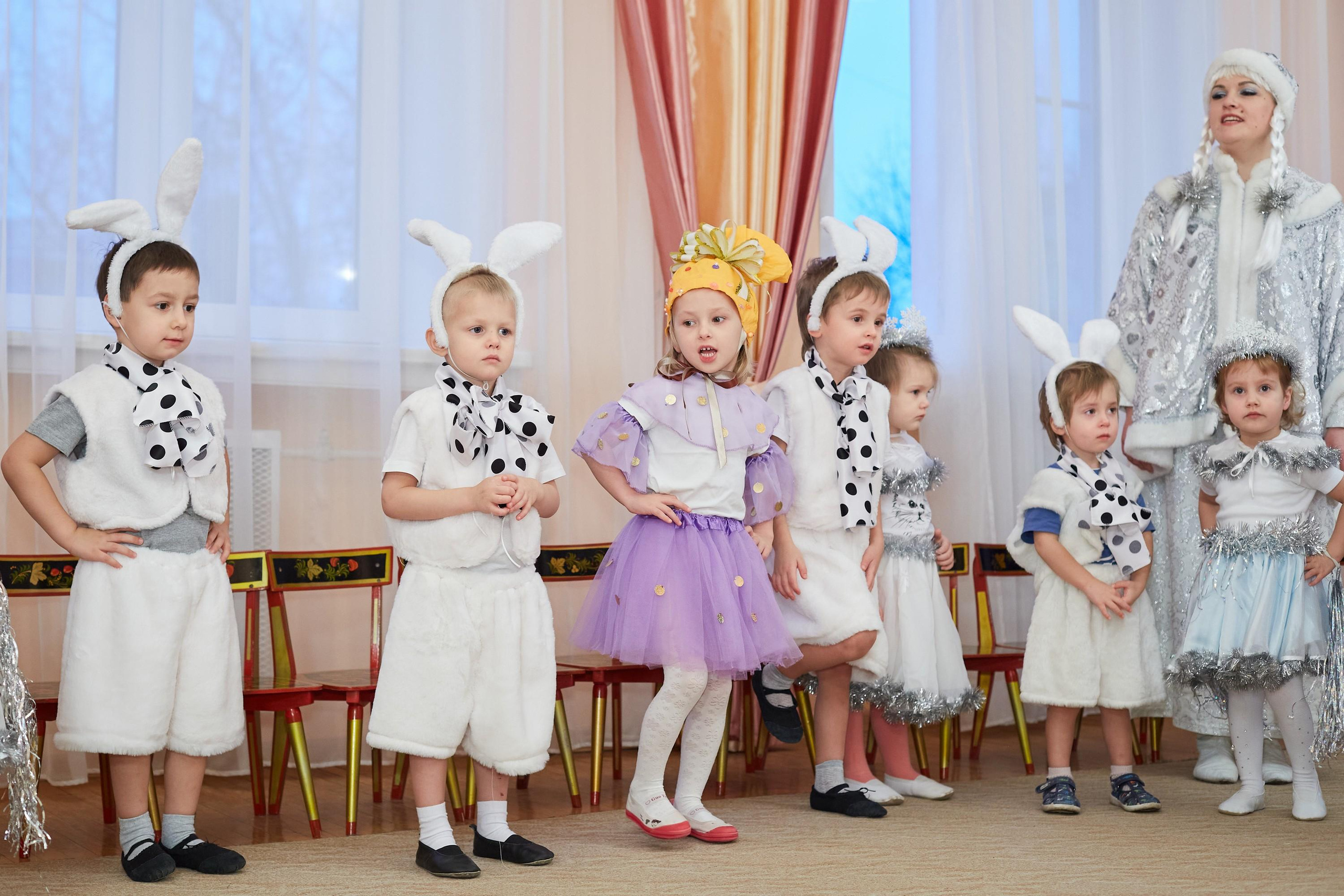 Утренник в саду Горошина. Александр Осин — корпоративный и семейный фотограф в Москве