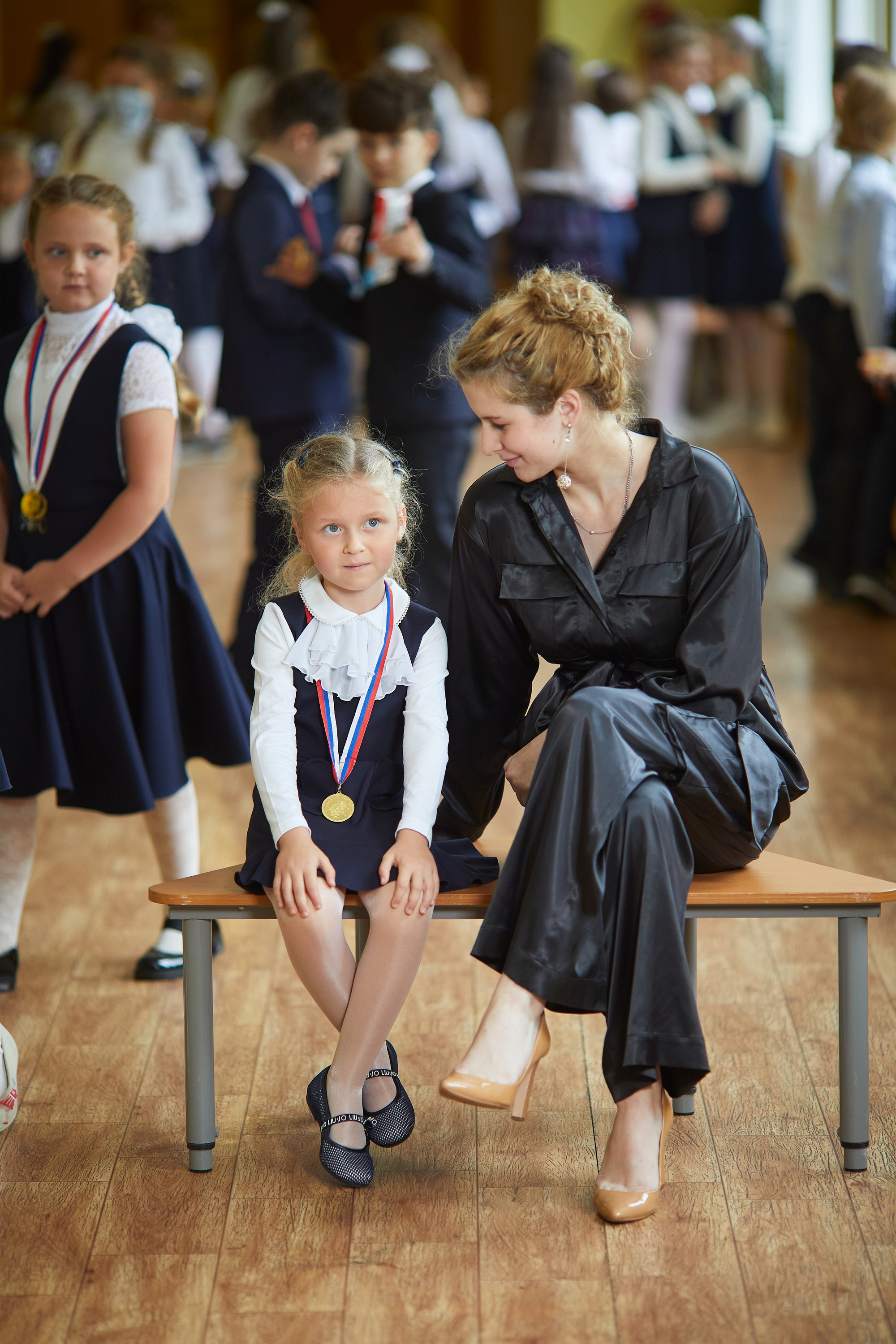 1 сентября во Французской школе. Александр Осин — корпоративный и семейный фотограф в Москве