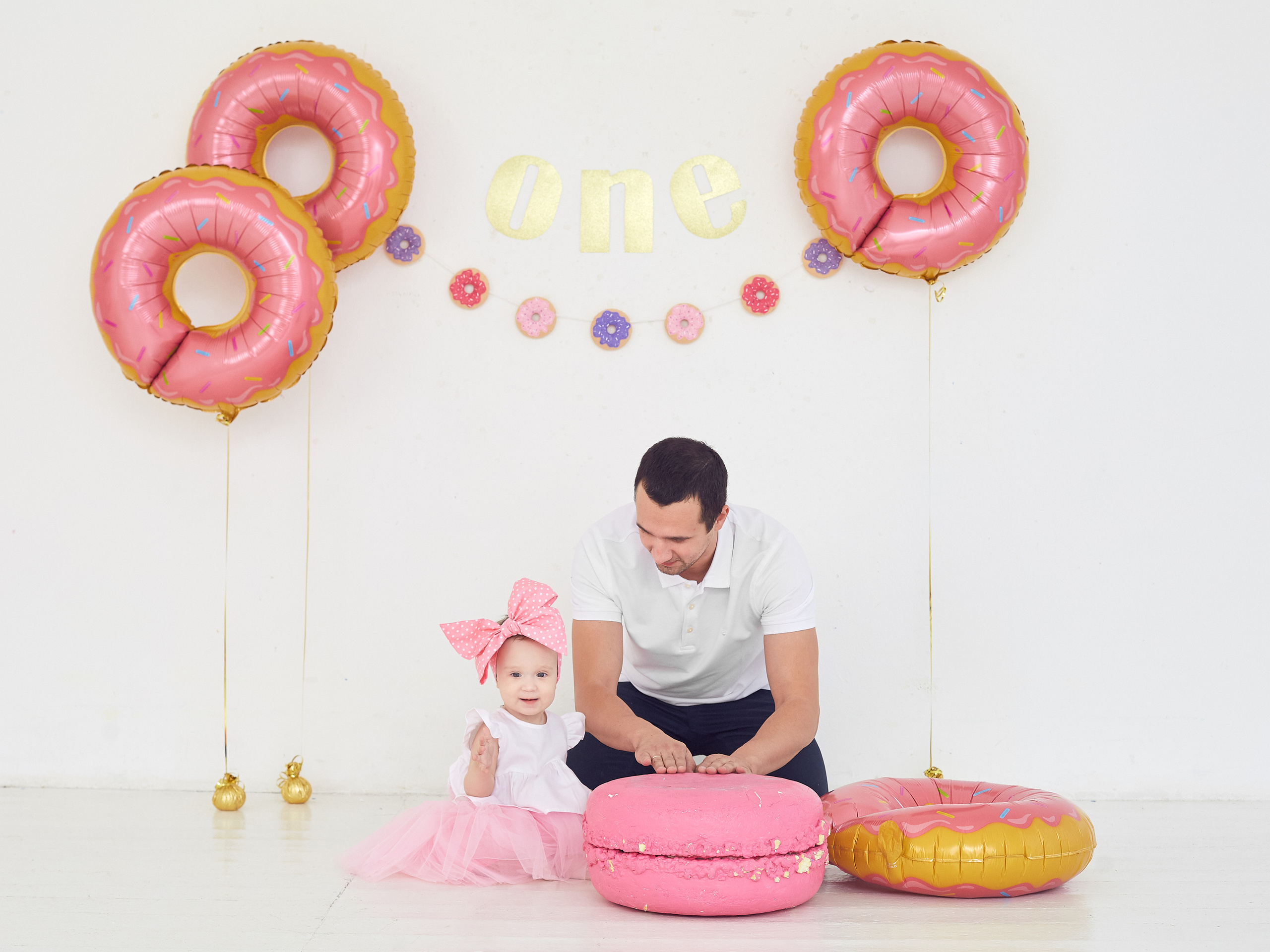 Пончиковый Smash Cake. Александр Осин — корпоративный и семейный фотограф в Москве