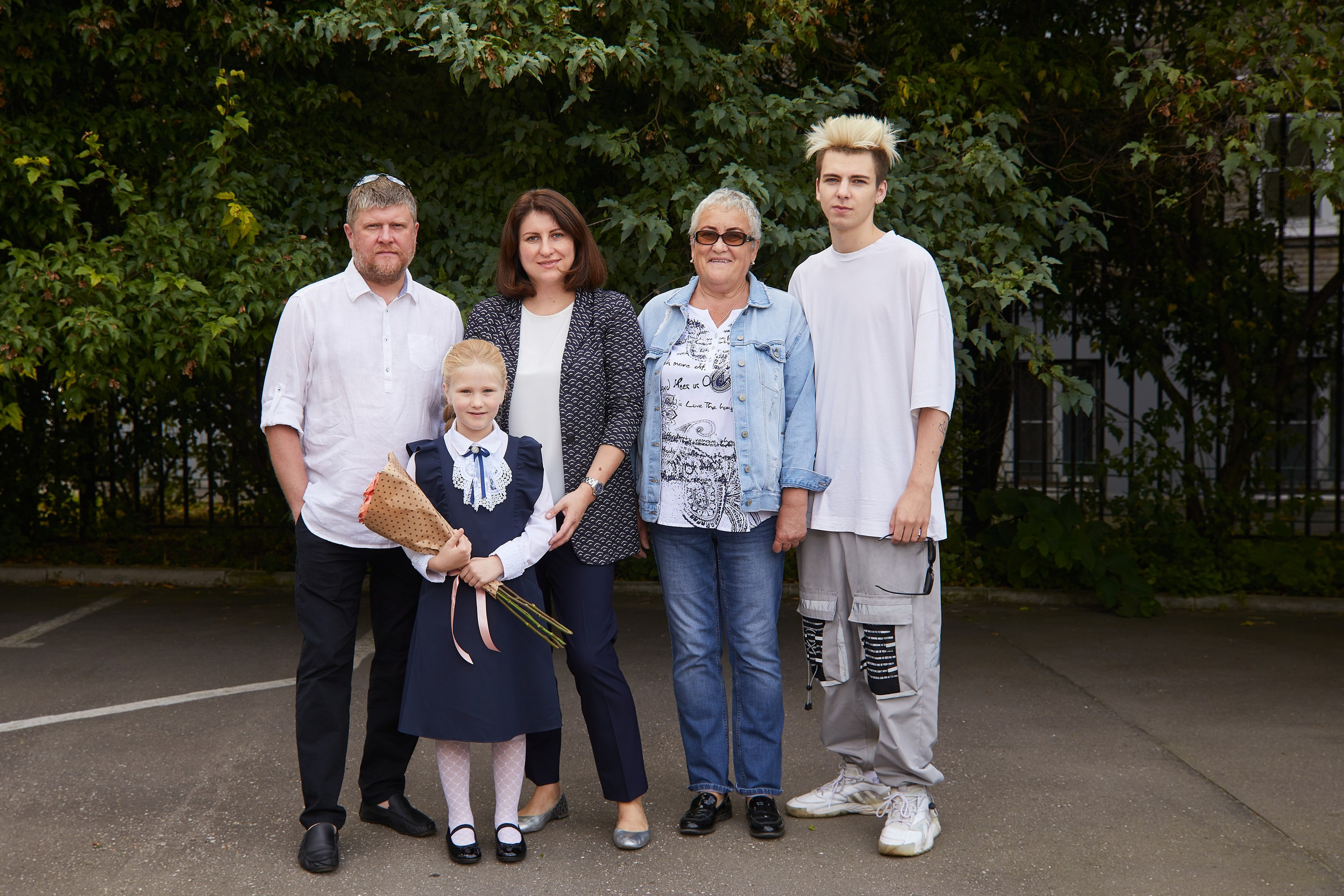 1 сентября во Французской школе. Александр Осин — корпоративный и семейный фотограф в Москве
